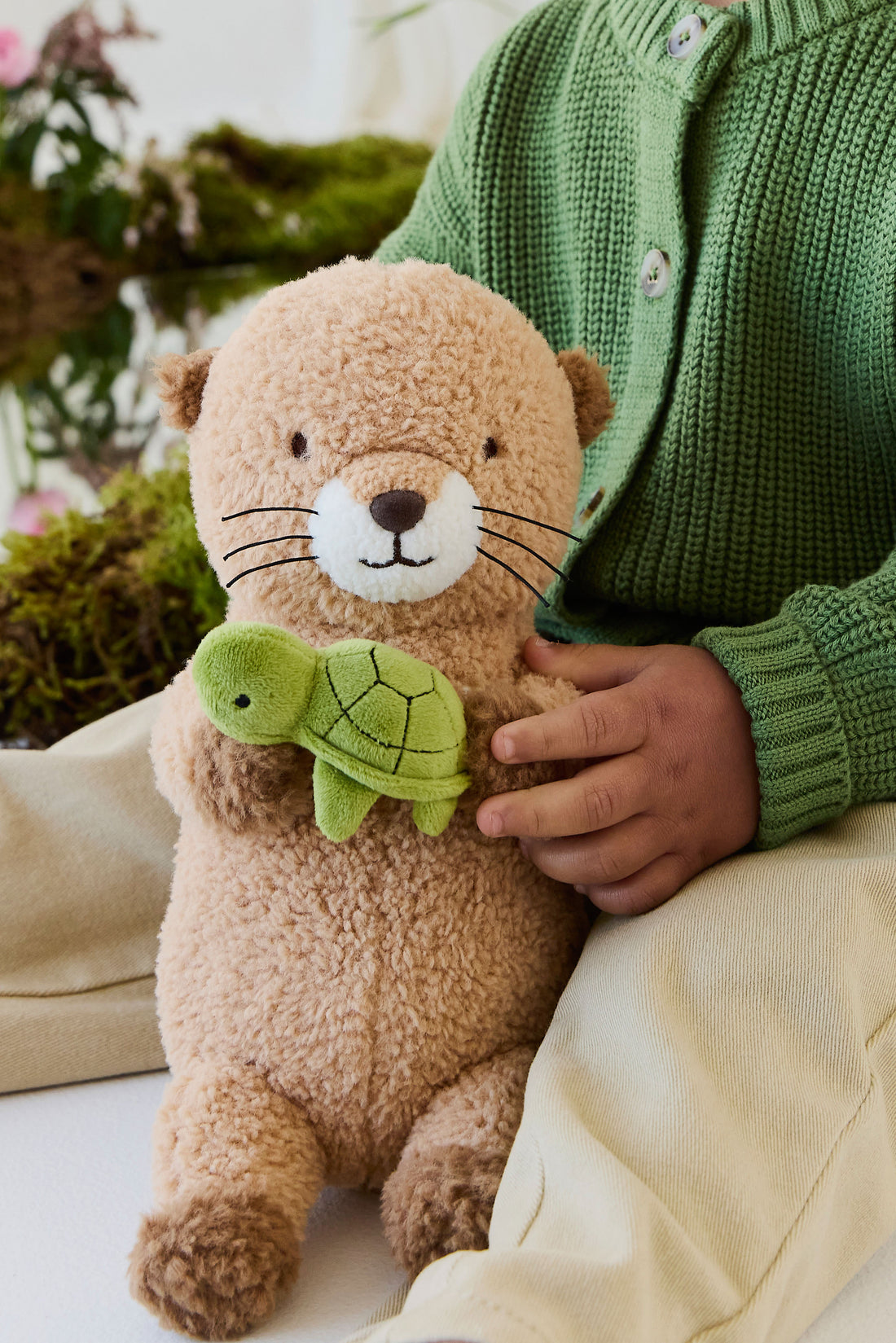 Snuggle Bunnies - Ollie the Otter - Cocoa Childrens Toys from Jamie Kay NZ