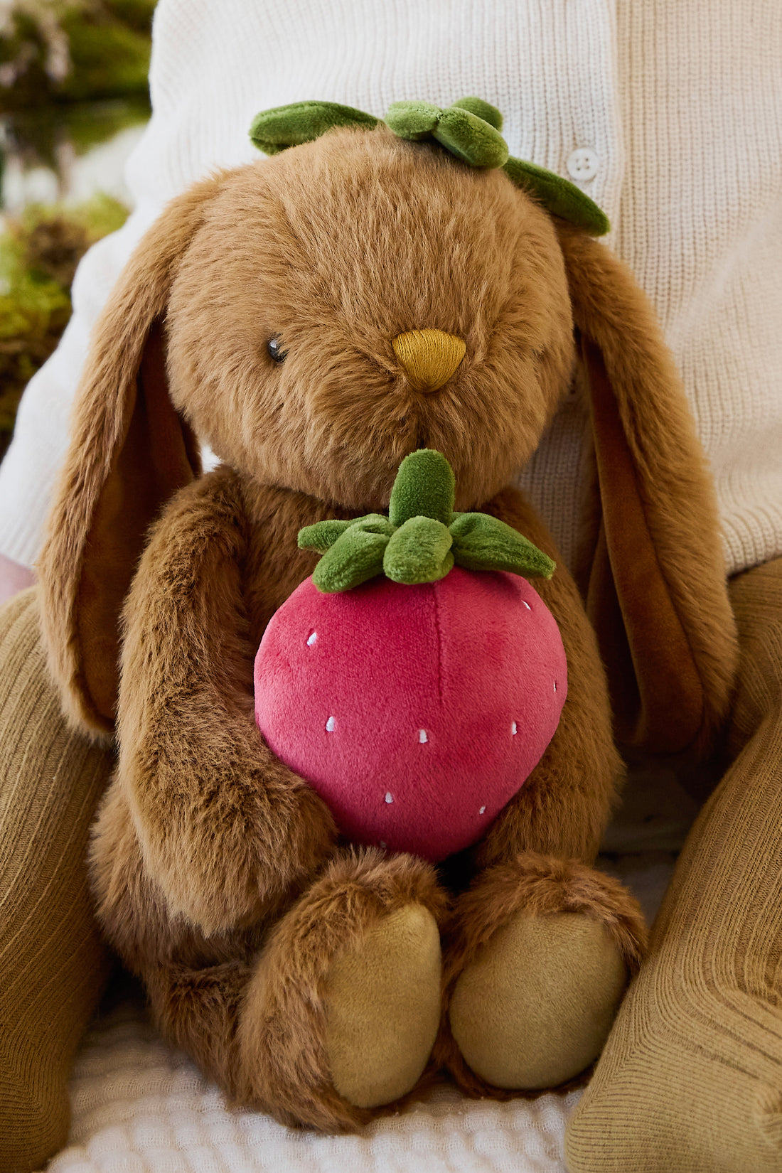 Snuggle Bunnies - Strawberry Penelope - Oak Childrens Toys from Jamie Kay NZ