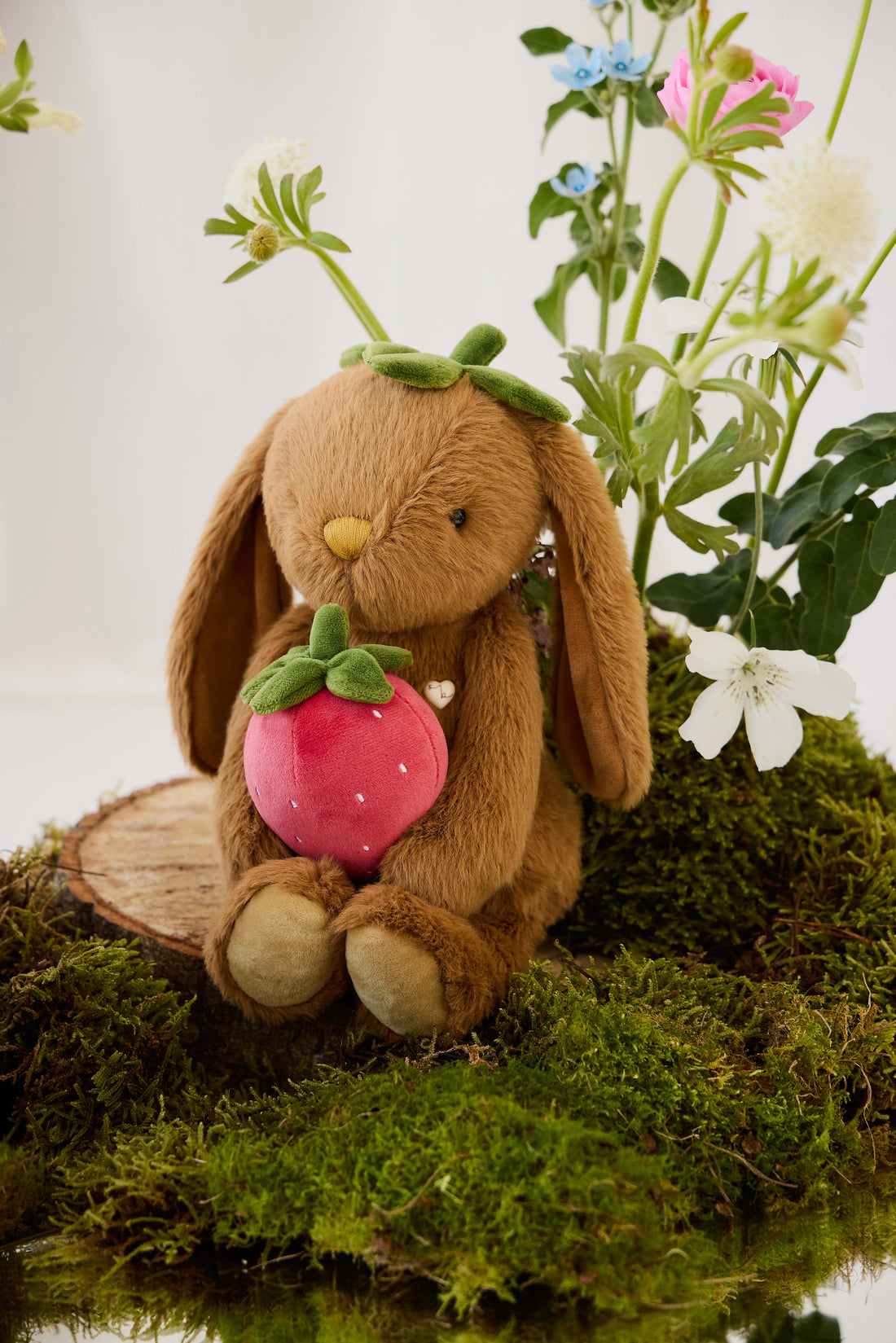 Snuggle Bunnies - Strawberry Penelope - Oak Childrens Toys from Jamie Kay NZ