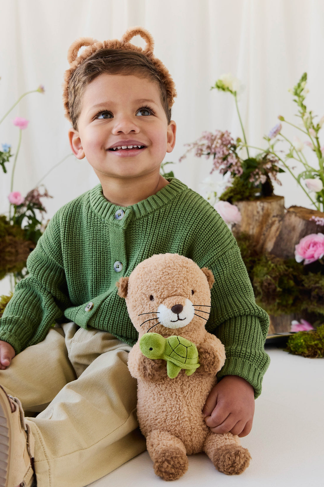 Snuggle Bunnies - Ollie the Otter - Cocoa Childrens Toys from Jamie Kay NZ