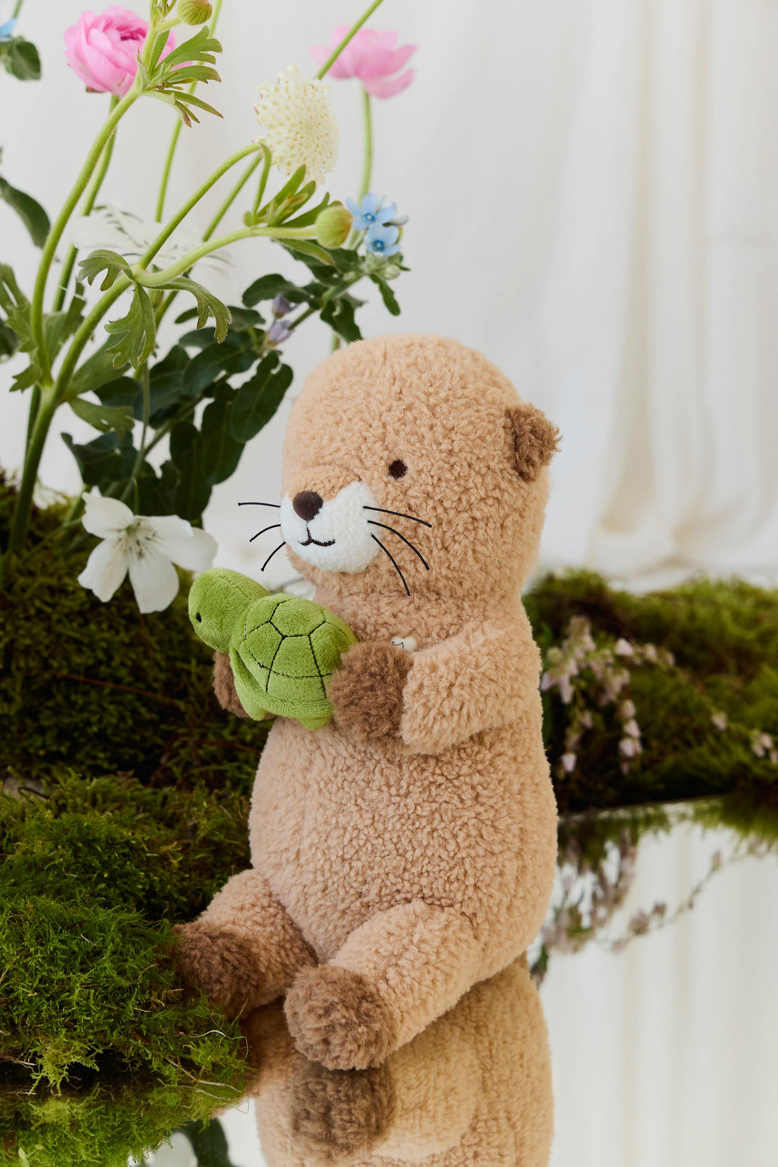 Snuggle Bunnies - Ollie the Otter - Cocoa Childrens Toys from Jamie Kay NZ