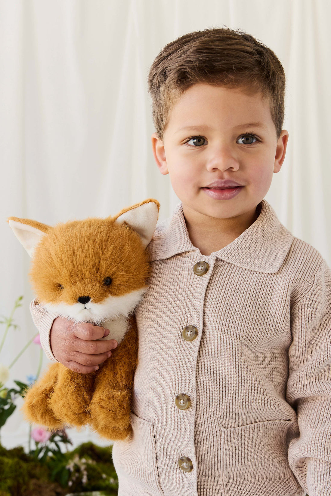 Snuggle Bunnies - Archie the Fox - Natural Childrens Toys from Jamie Kay NZ