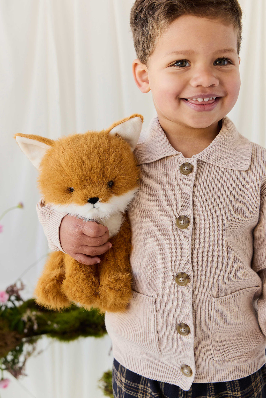 Snuggle Bunnies - Archie the Fox - Natural Childrens Toys from Jamie Kay NZ