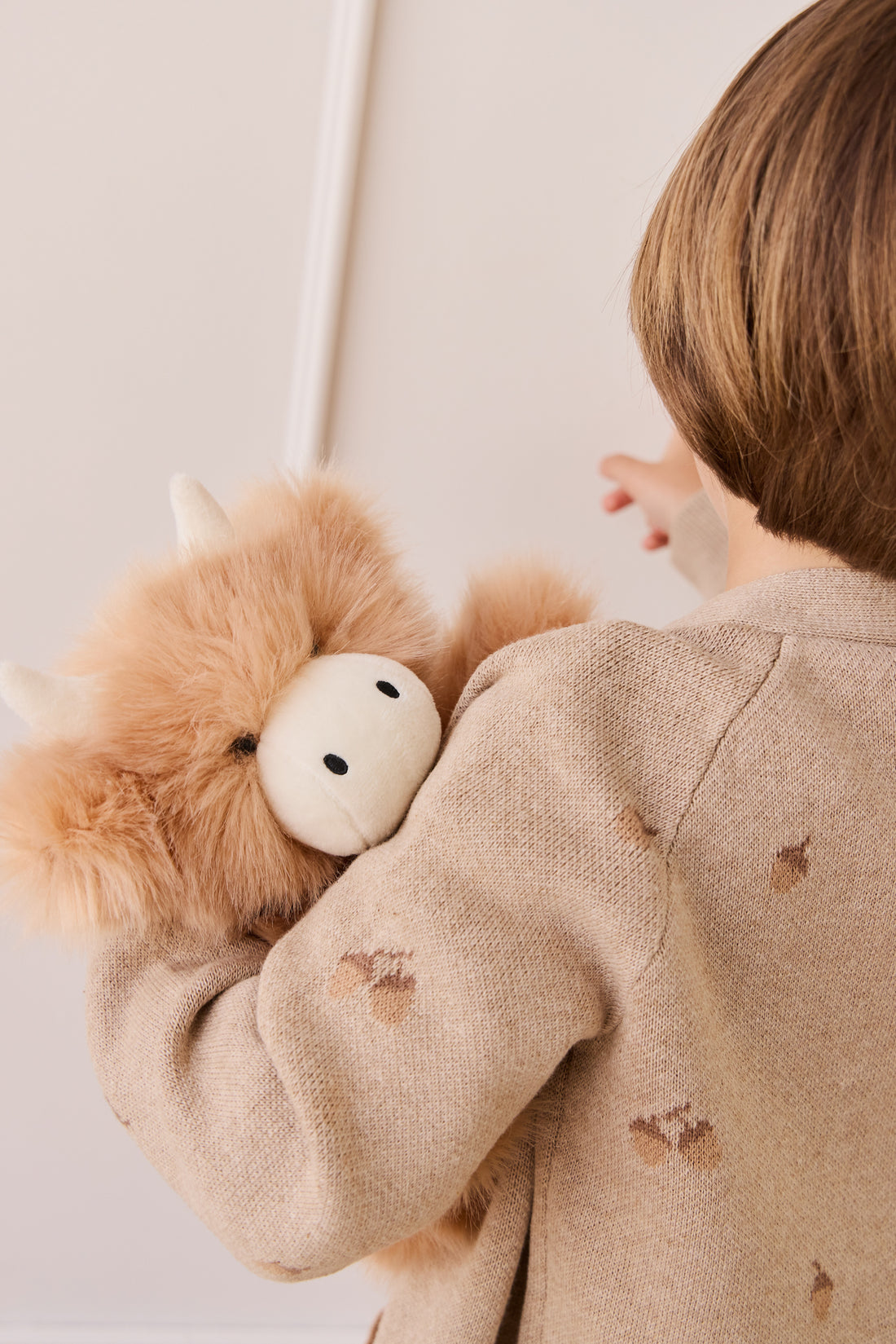 Snuggle Bunnies - Hilda The Highland Cow - Caramel Childrens Toys from Jamie Kay NZ