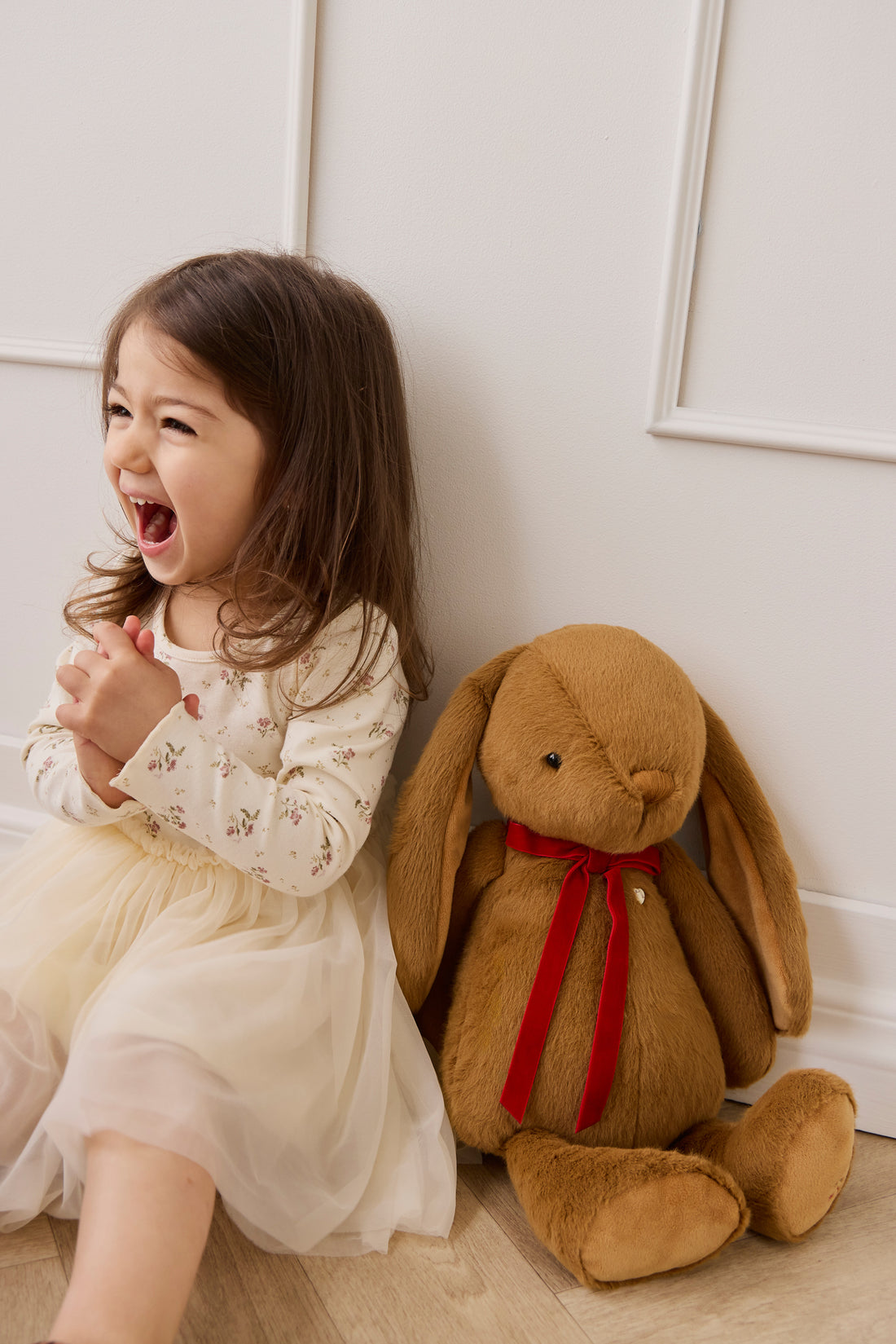 Snuggle Bunnies - Penelope - Toffee Childrens Toy from Jamie Kay NZ