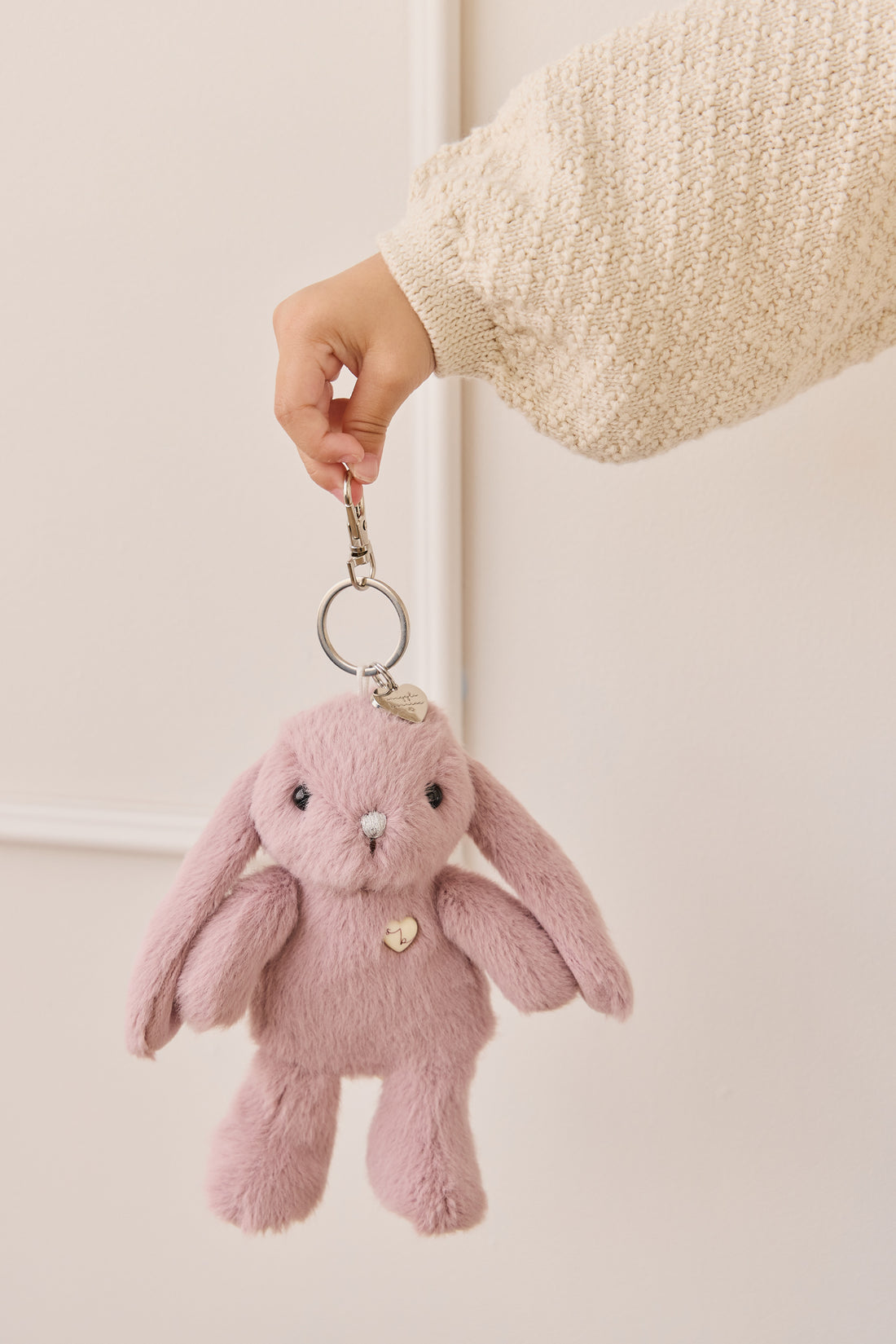 Snuggle Bunnies - Penelope Keyring - Periwinkle Childrens Toys from Jamie Kay NZ