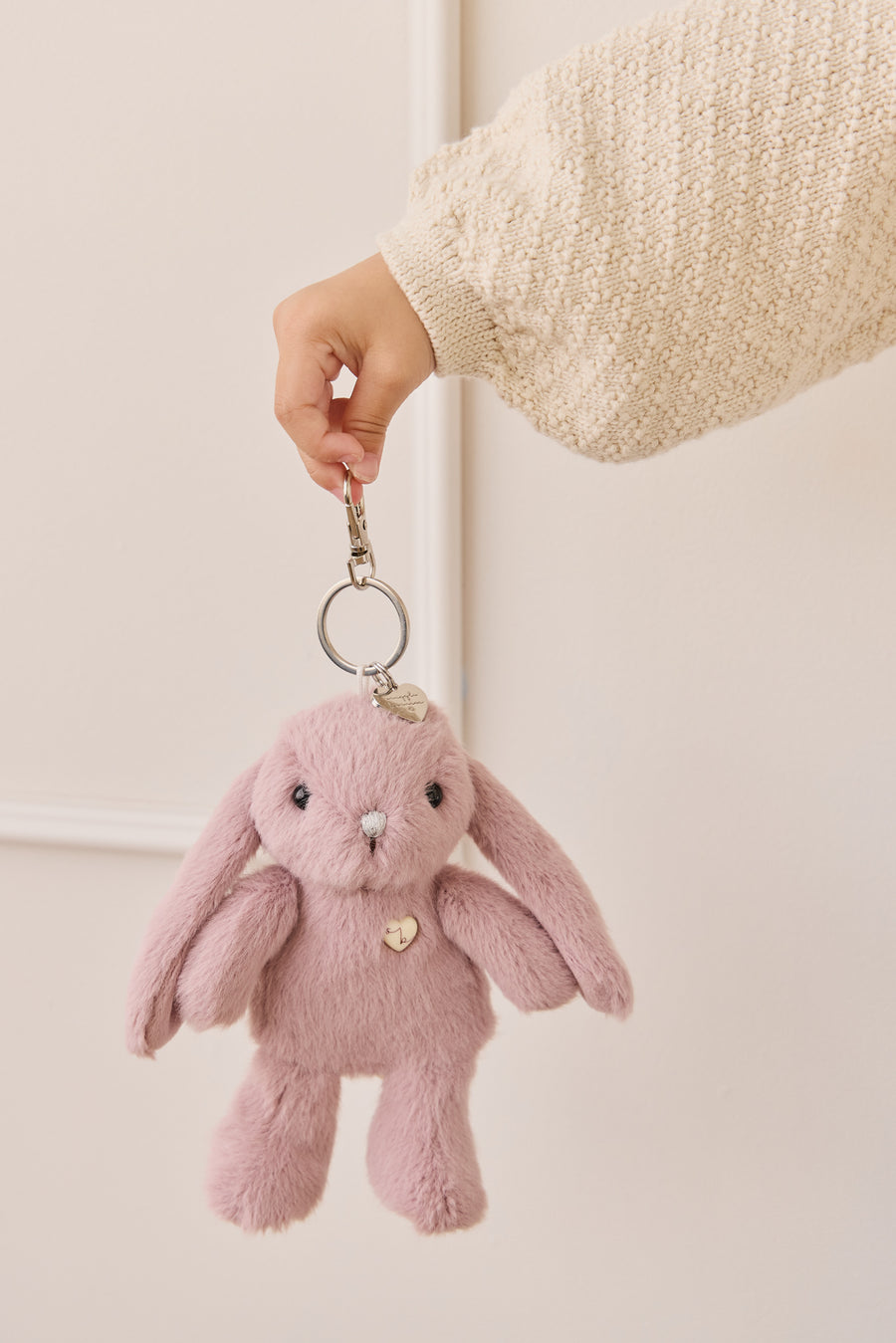 Snuggle Bunnies - Penelope Keyring - Periwinkle Childrens Toys from Jamie Kay NZ