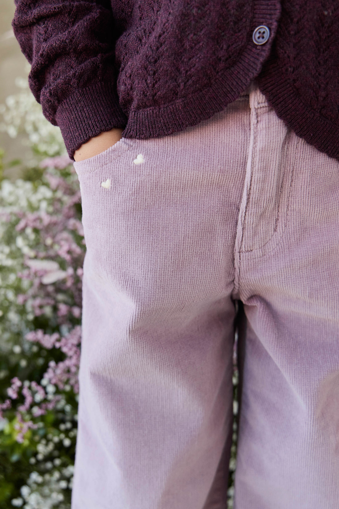 Astra Pant - Orchid Childrens Pant from Jamie Kay NZ