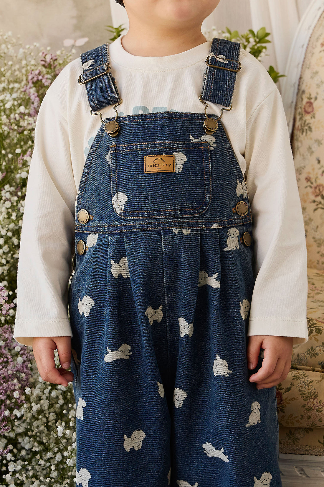 Wilson Overall - Finnegan Denim Childrens Overall from Jamie Kay NZ