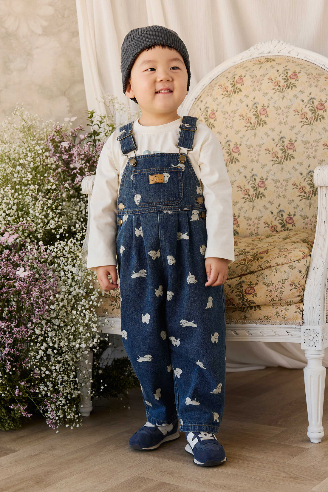 Wilson Overall - Finnegan Denim Childrens Overall from Jamie Kay NZ