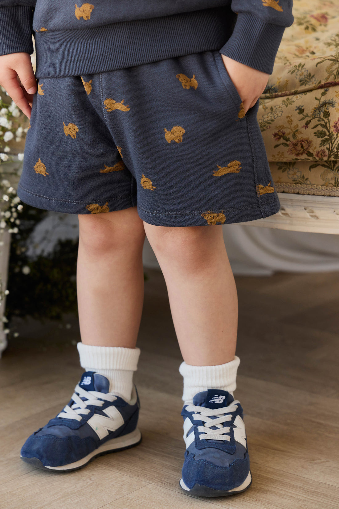 Organic Cotton Jalen Short - Playful Milo Captain Childrens Short from Jamie Kay NZ