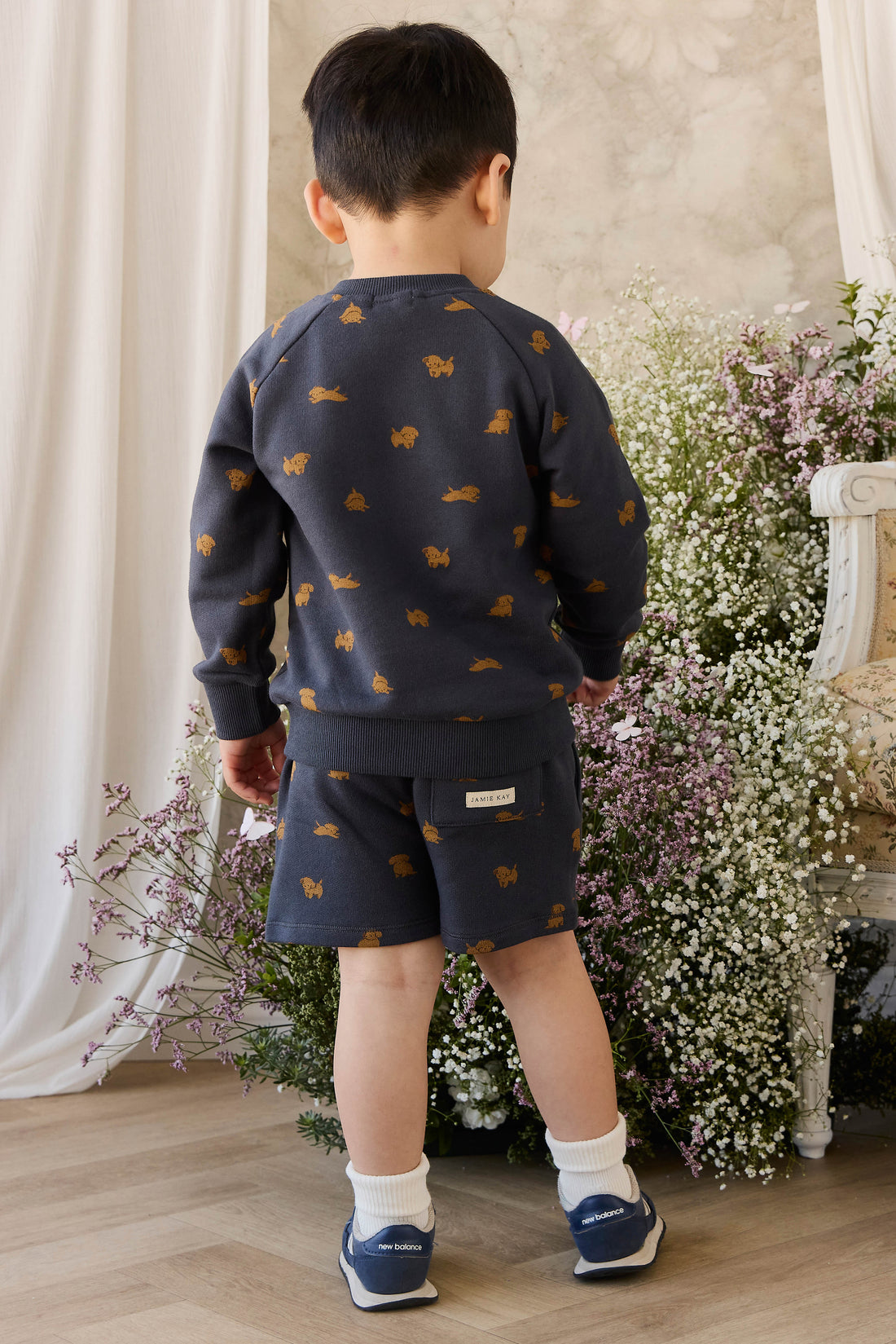 Organic Cotton Jalen Short - Playful Milo Captain Childrens Short from Jamie Kay NZ