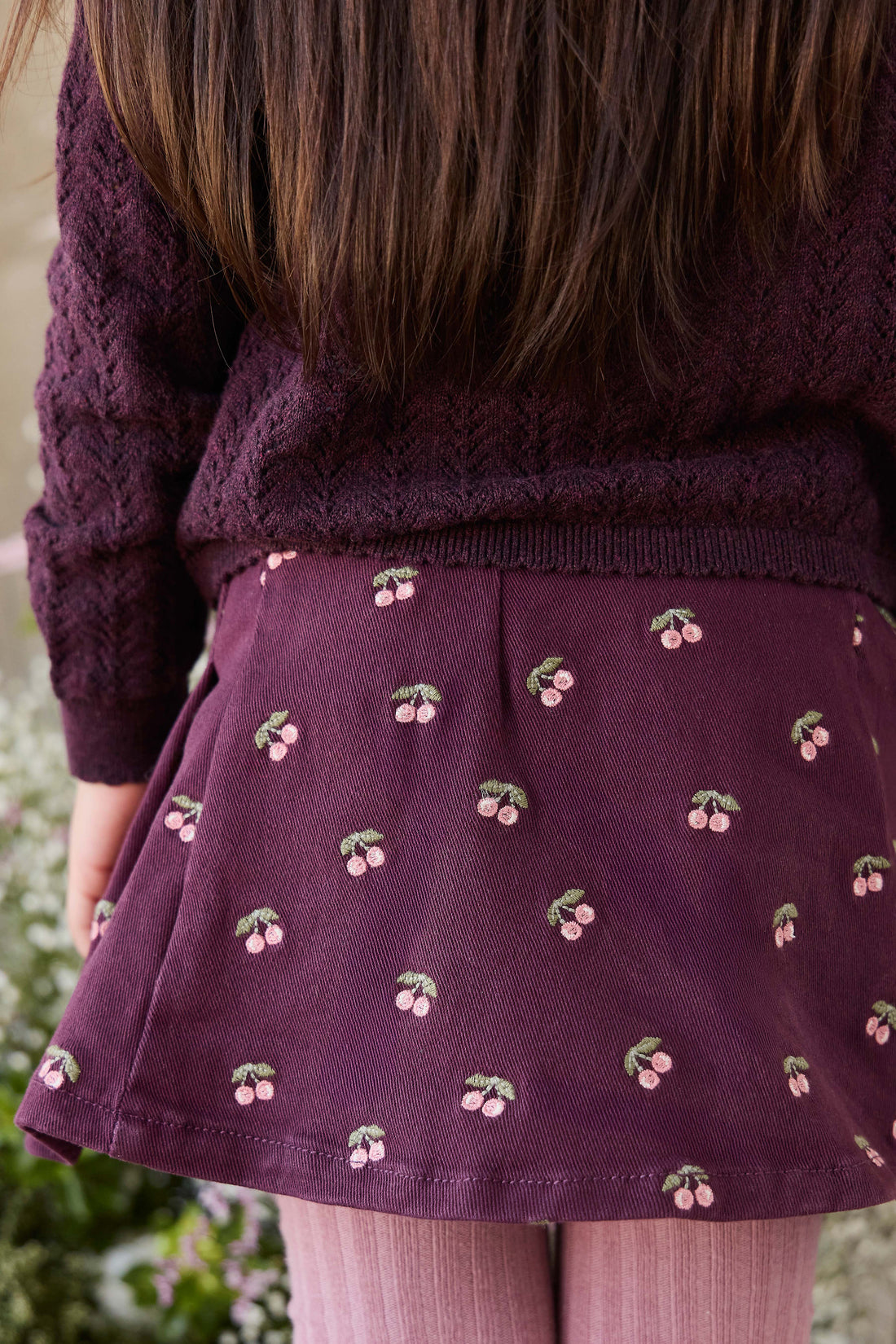 Beatrice Skirt - Cherry Fig Childrens Skirt from Jamie Kay NZ