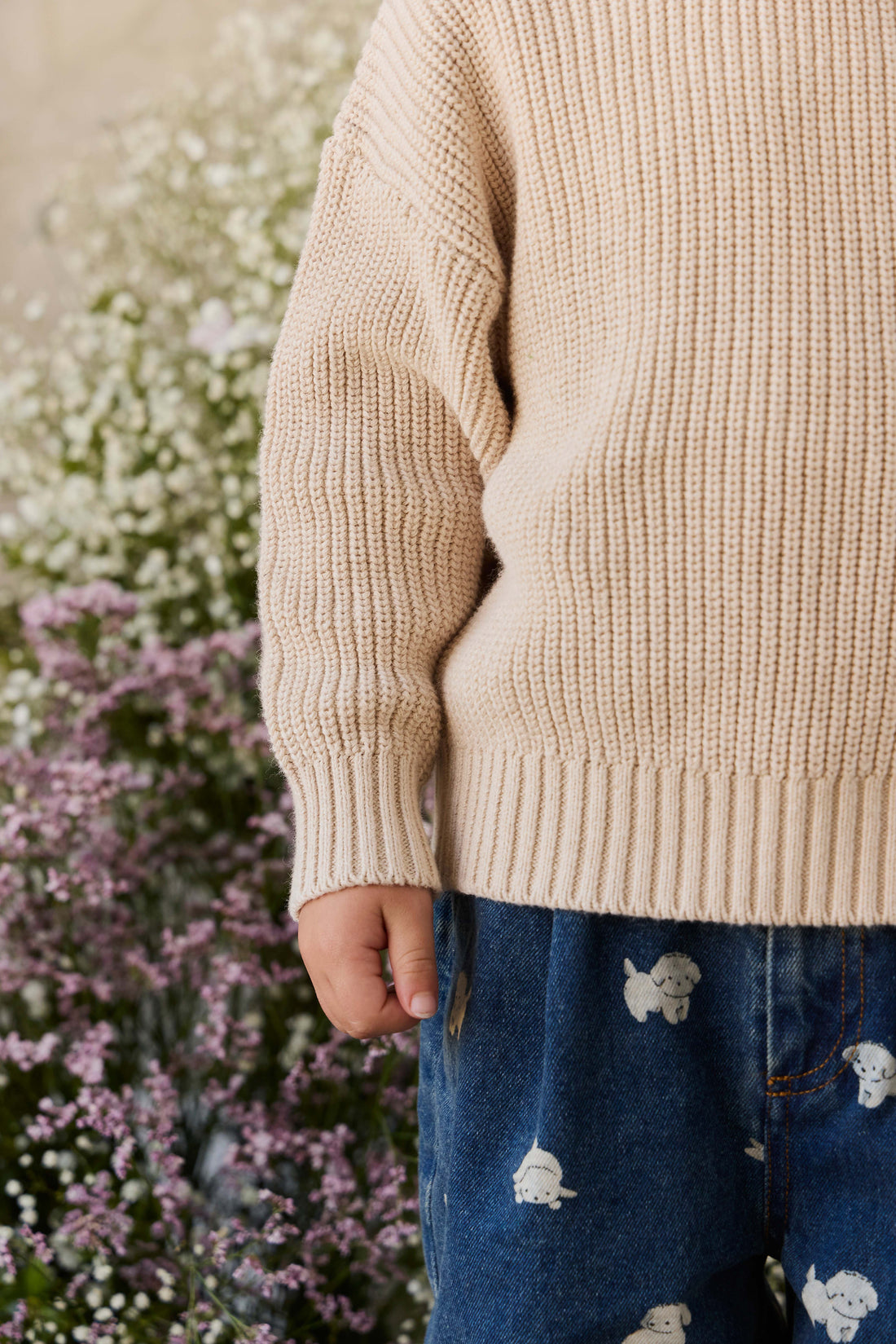 Johan Jumper - Vintage Linen Childrens Jumper from Jamie Kay NZ