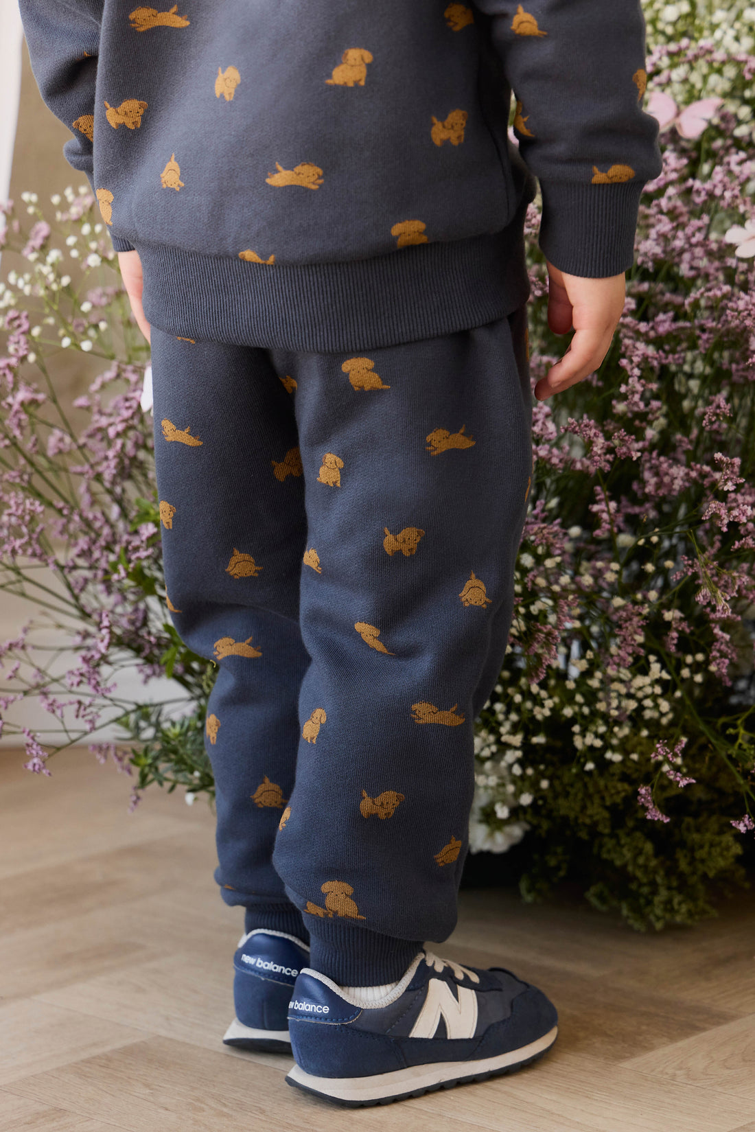 Organic Cotton Nash Track Pant - Playful Milo Captain Childrens Pant from Jamie Kay NZ