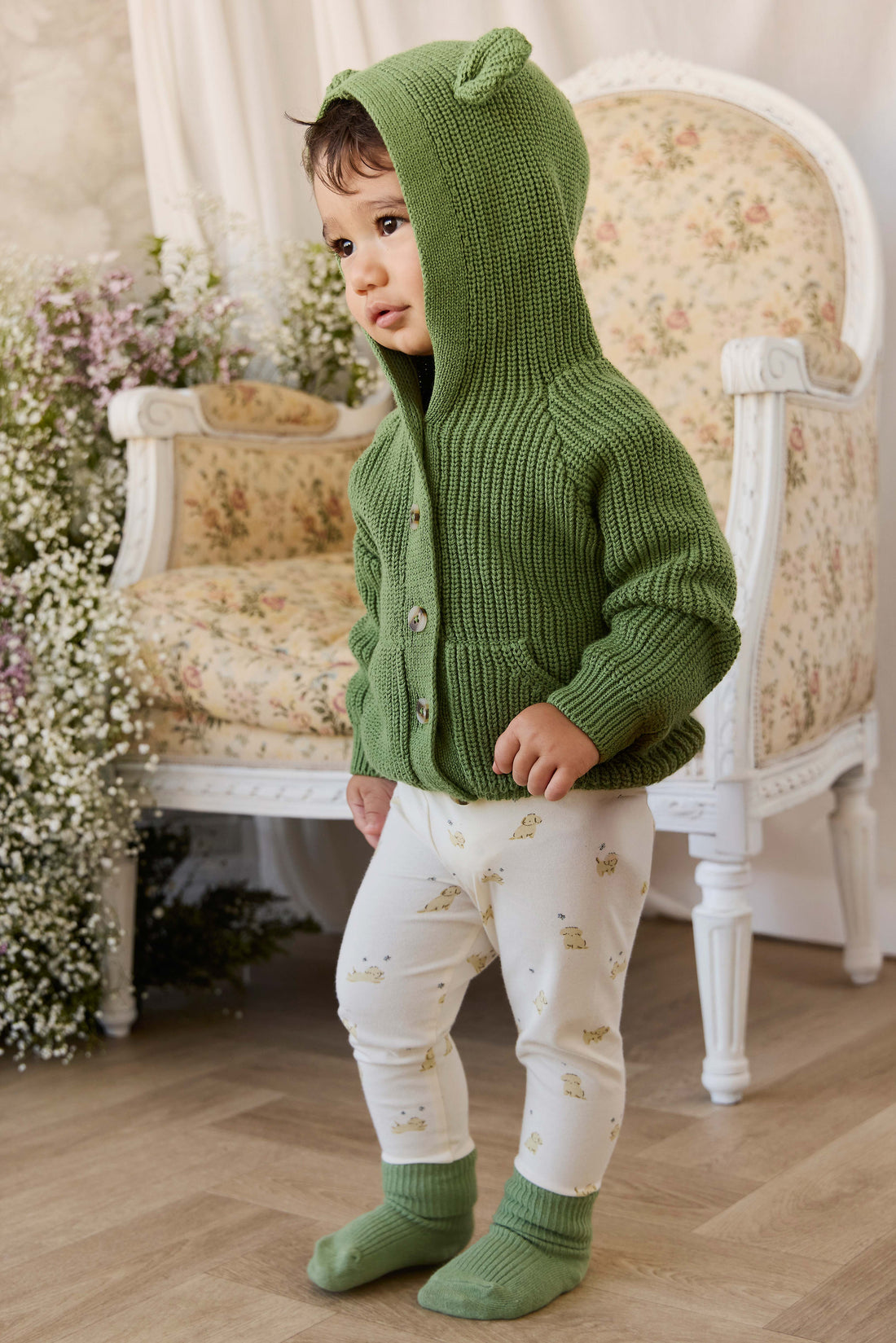 Organic Cotton Everyday Legging - Playful Honey Childrens Legging from Jamie Kay NZ