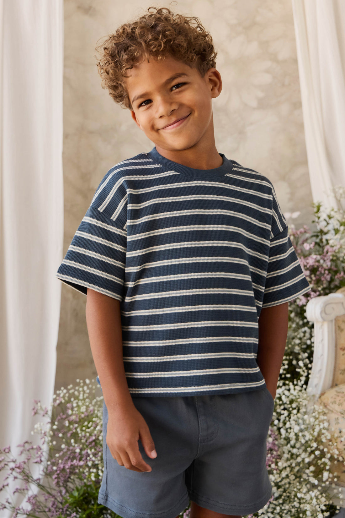 Romeo Short - Captain Childrens Shorts from Jamie Kay NZ