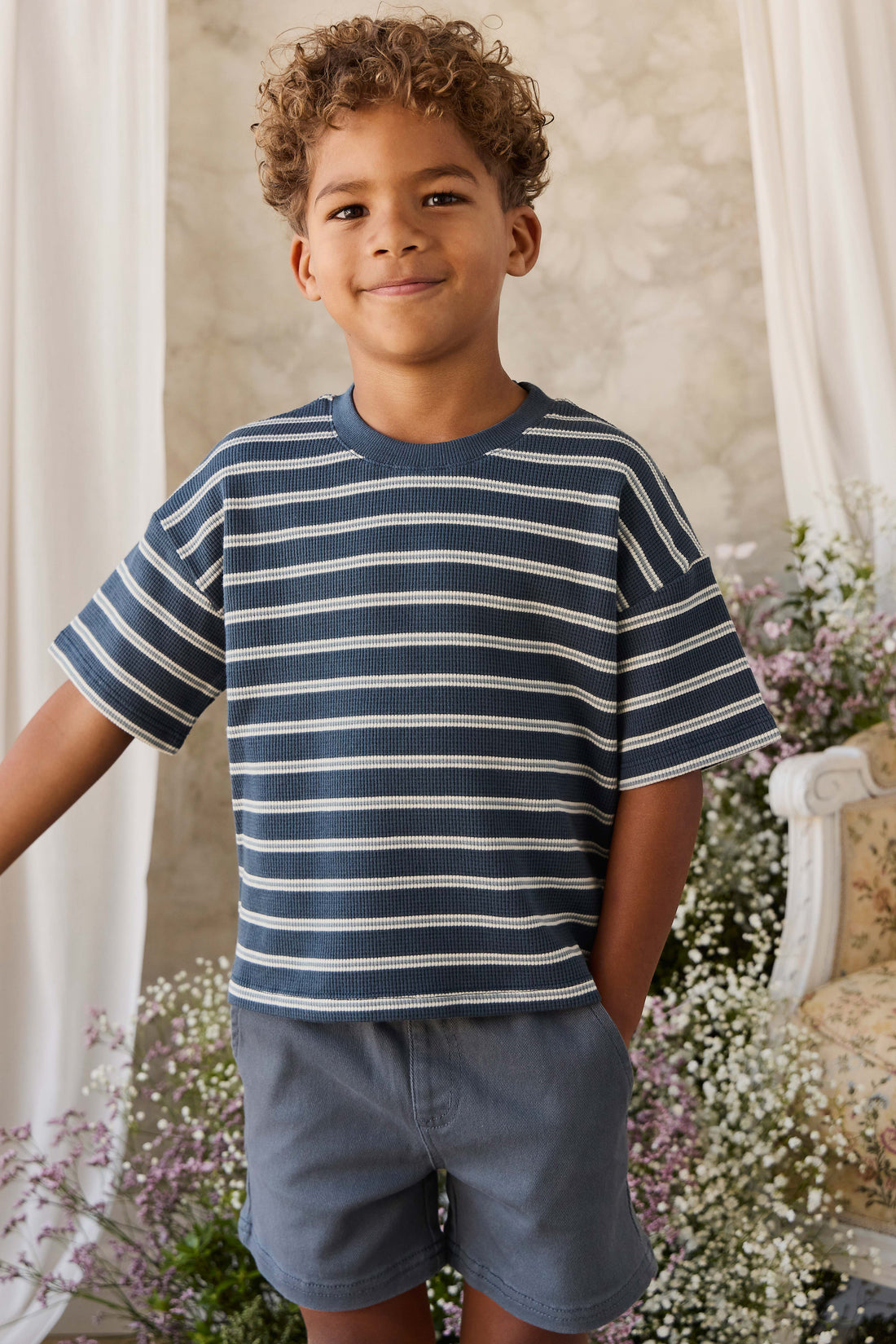 Romeo Short - Captain Childrens Shorts from Jamie Kay NZ