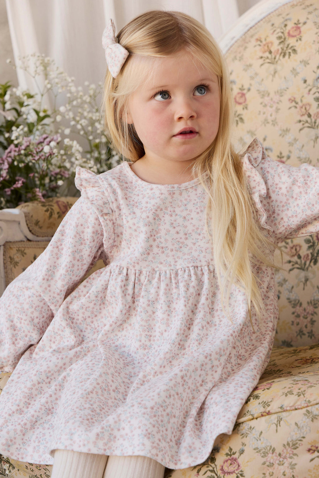 Organic Cotton Frankie Dress - Posy Milk Childrens Dress from Jamie Kay NZ
