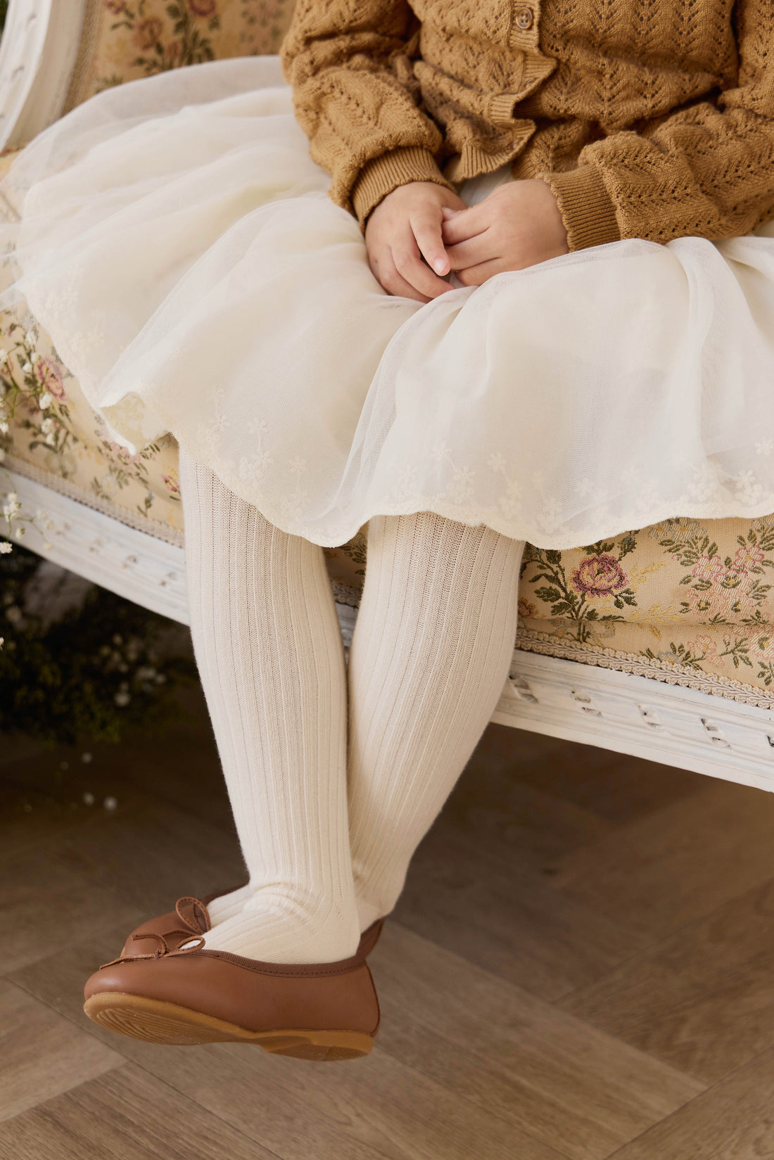 Leonie Skirt - Parchment Childrens Skirt from Jamie Kay NZ