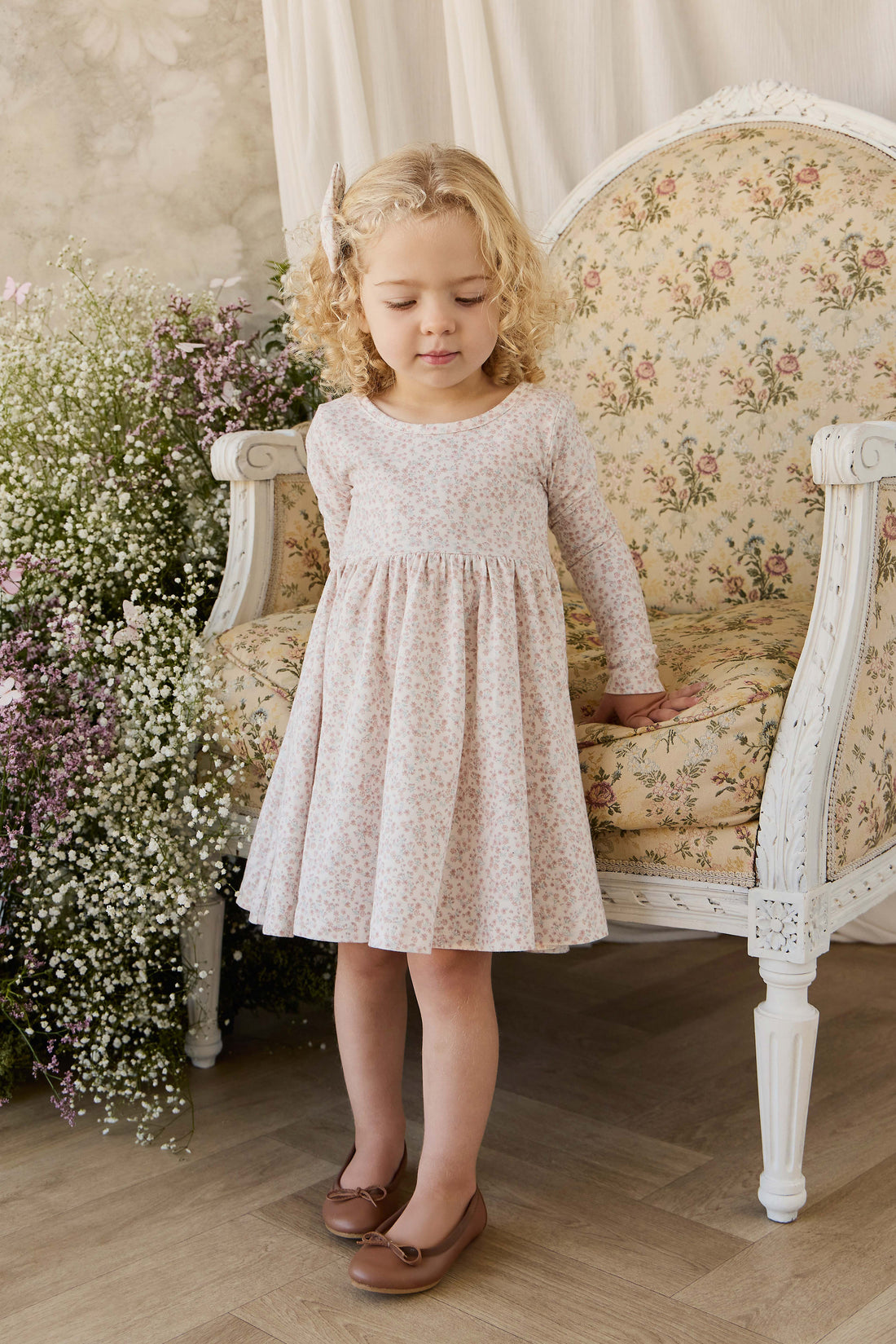Organic Cotton Tallulah Dress - Posy Milk Childrens Dress from Jamie Kay NZ