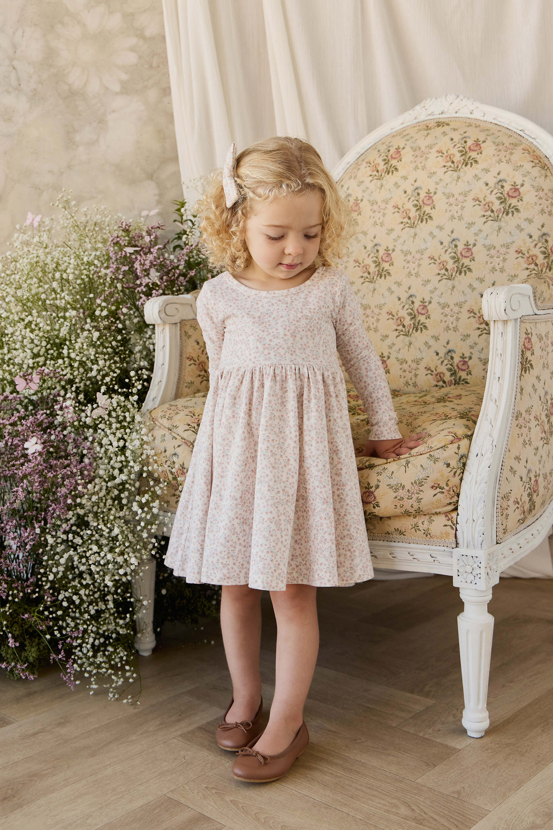 Organic Cotton Tallulah Dress - Posy Milk Childrens Dress from Jamie Kay NZ
