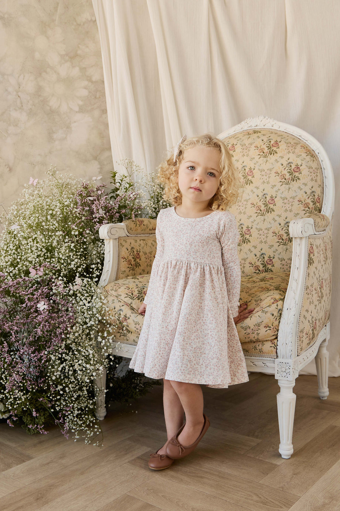 Organic Cotton Tallulah Dress - Posy Milk Childrens Dress from Jamie Kay NZ