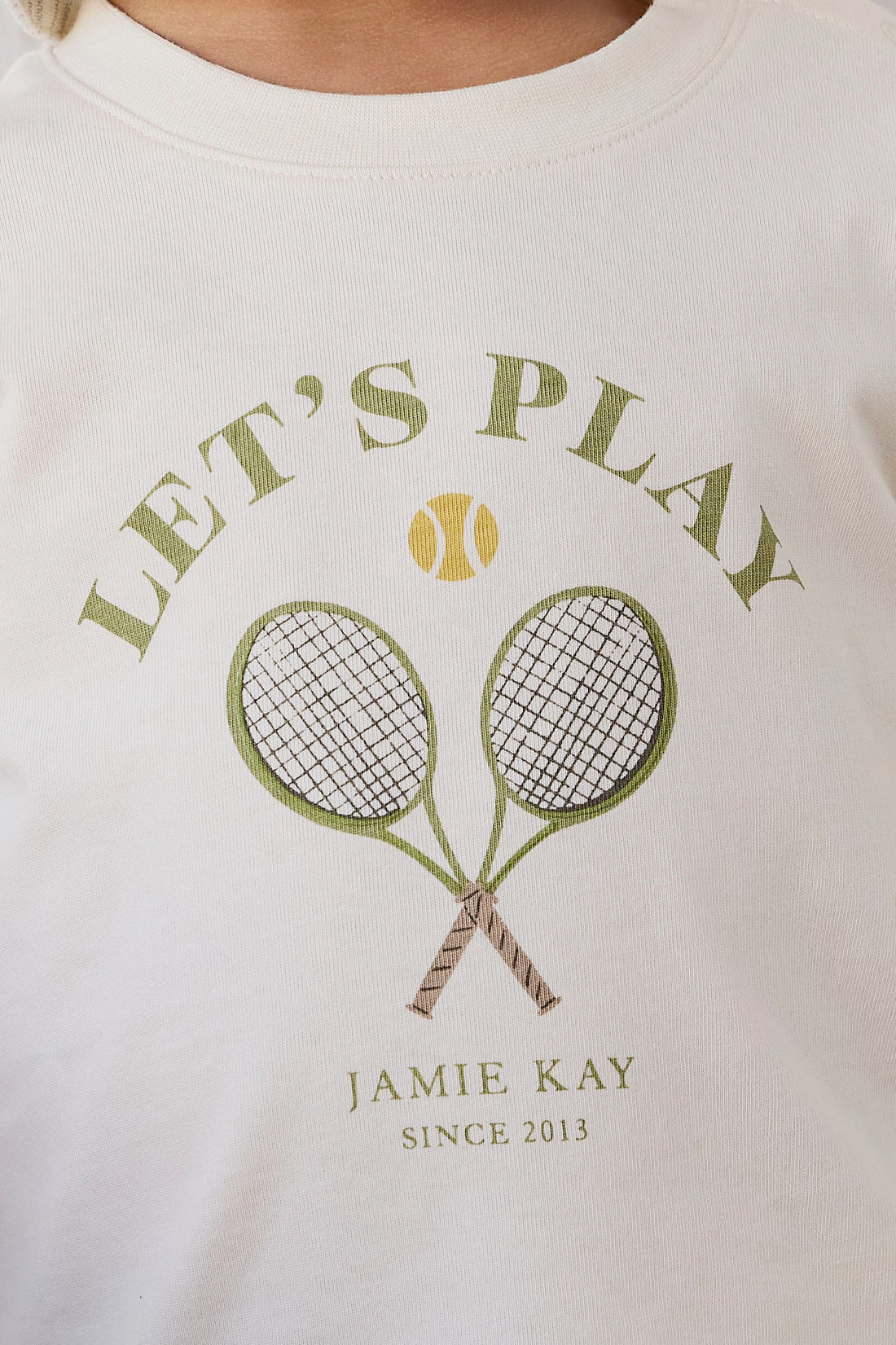 Organic Cotton Marshall Long Sleeve Top - Lets Play Tofu Childrens Top from Jamie Kay NZ