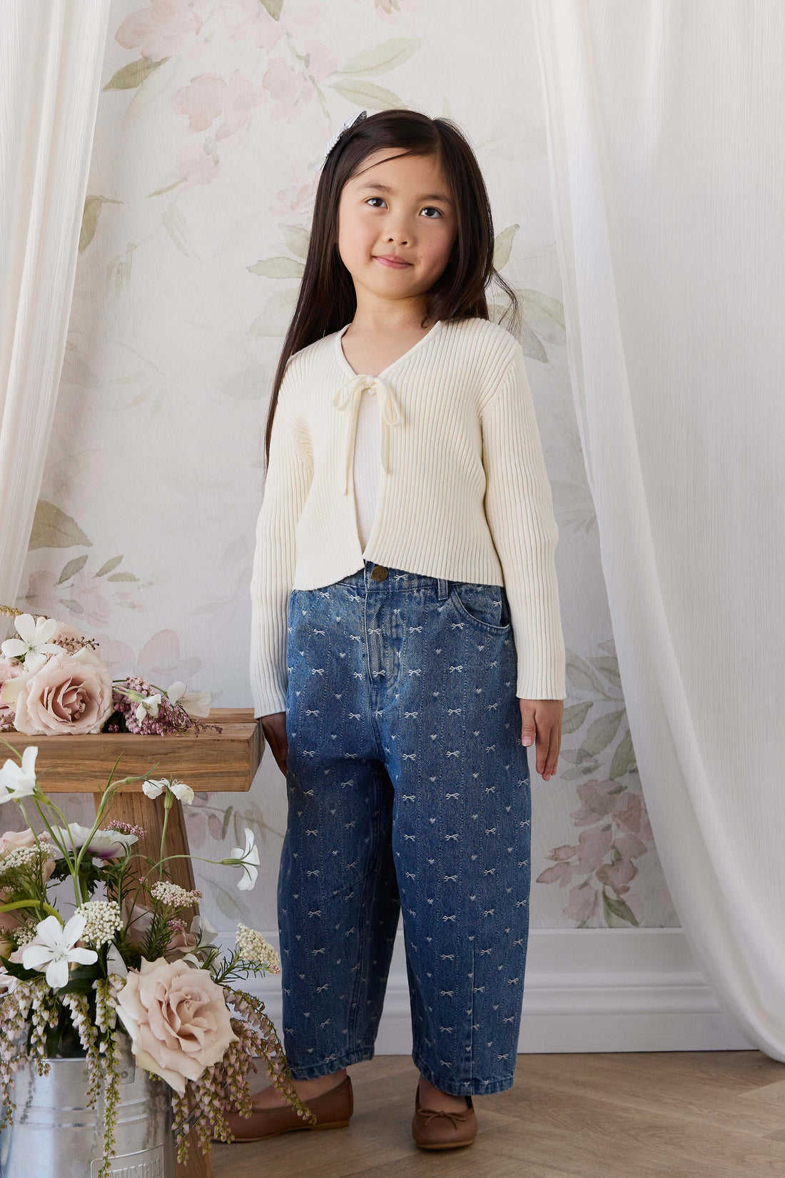 Shelby Cardigan - Vintage Lace Childrens Cardigan from Jamie Kay NZ