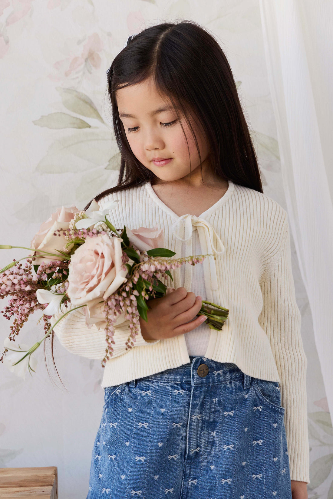 Shelby Cardigan - Vintage Lace Childrens Cardigan from Jamie Kay NZ