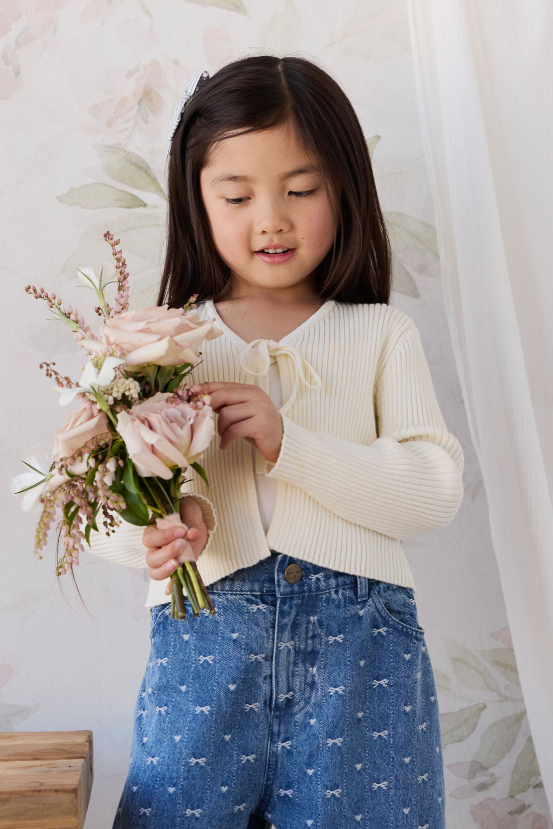 Shelby Cardigan - Vintage Lace Childrens Cardigan from Jamie Kay NZ