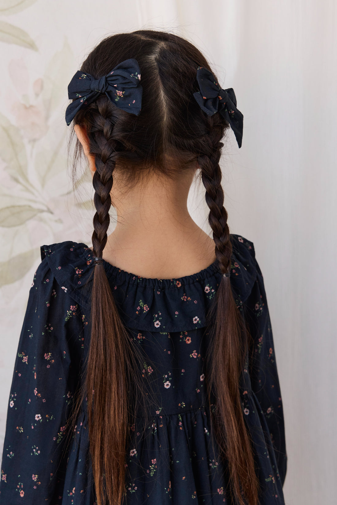 Organic Cotton Tayah Dress - Eloise Navy Childrens Dress from Jamie Kay NZ