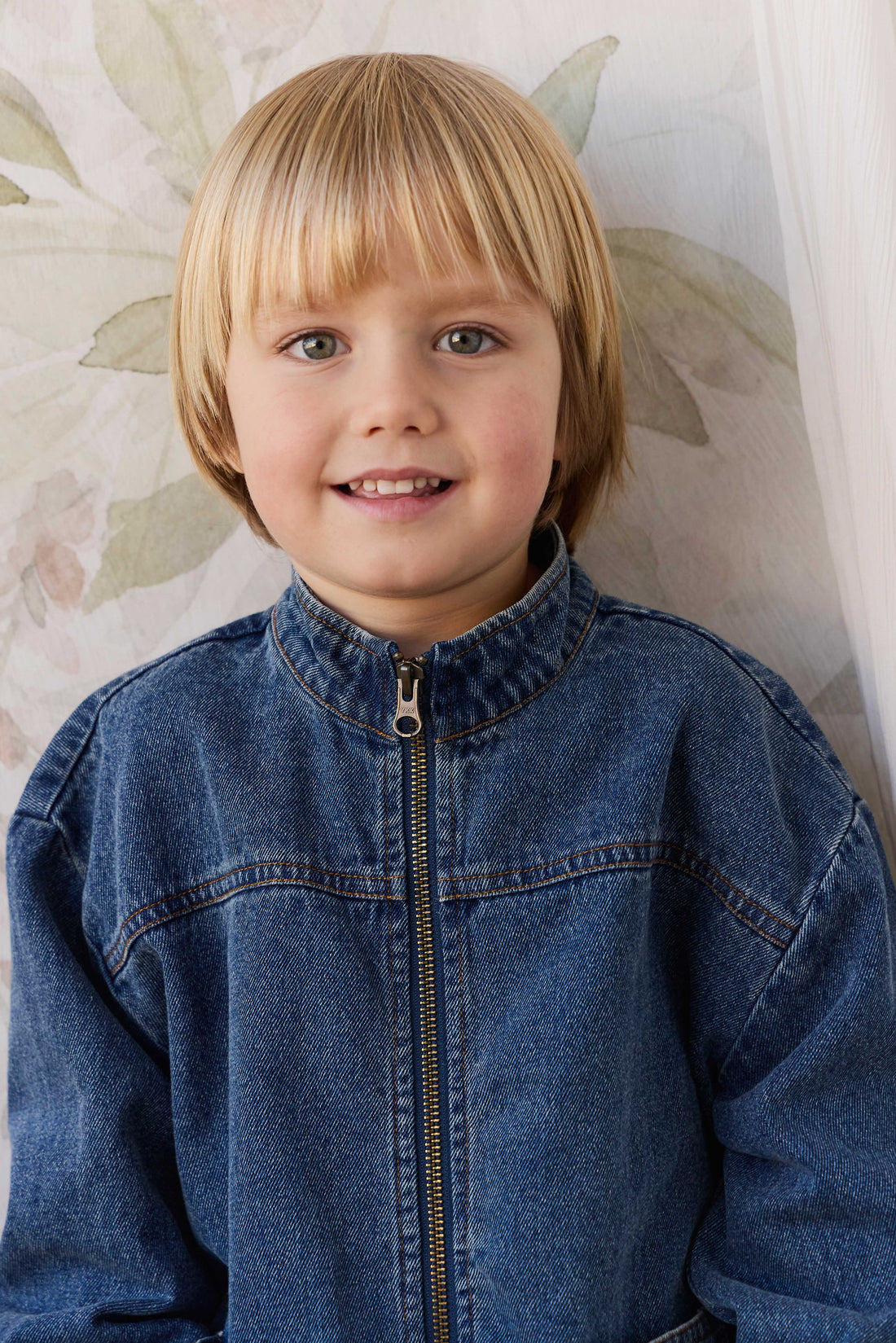 Murray Denim Jacket - Classic Wash Denim Childrens Jacket from Jamie Kay NZ