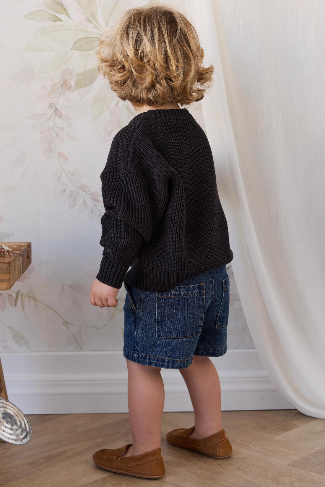 Johan Knitted Cardigan - Slick Childrens Cardigan from Jamie Kay NZ