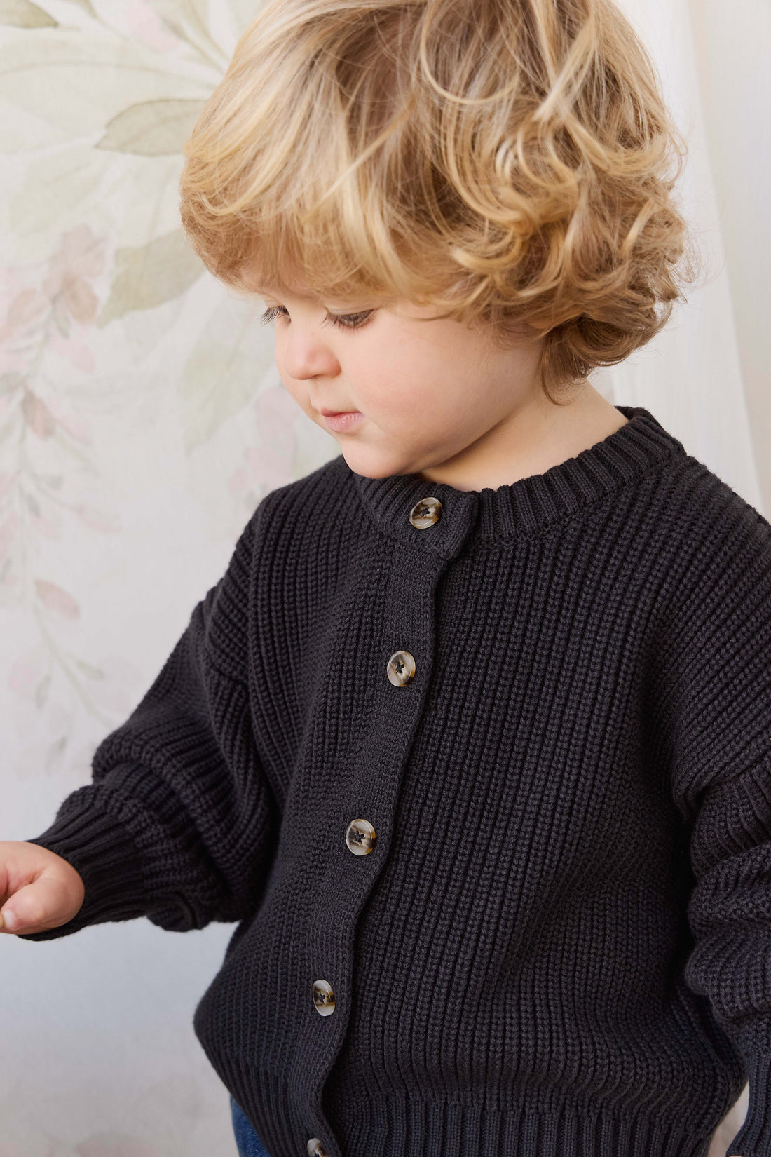 Johan Knitted Cardigan - Slick Childrens Cardigan from Jamie Kay NZ
