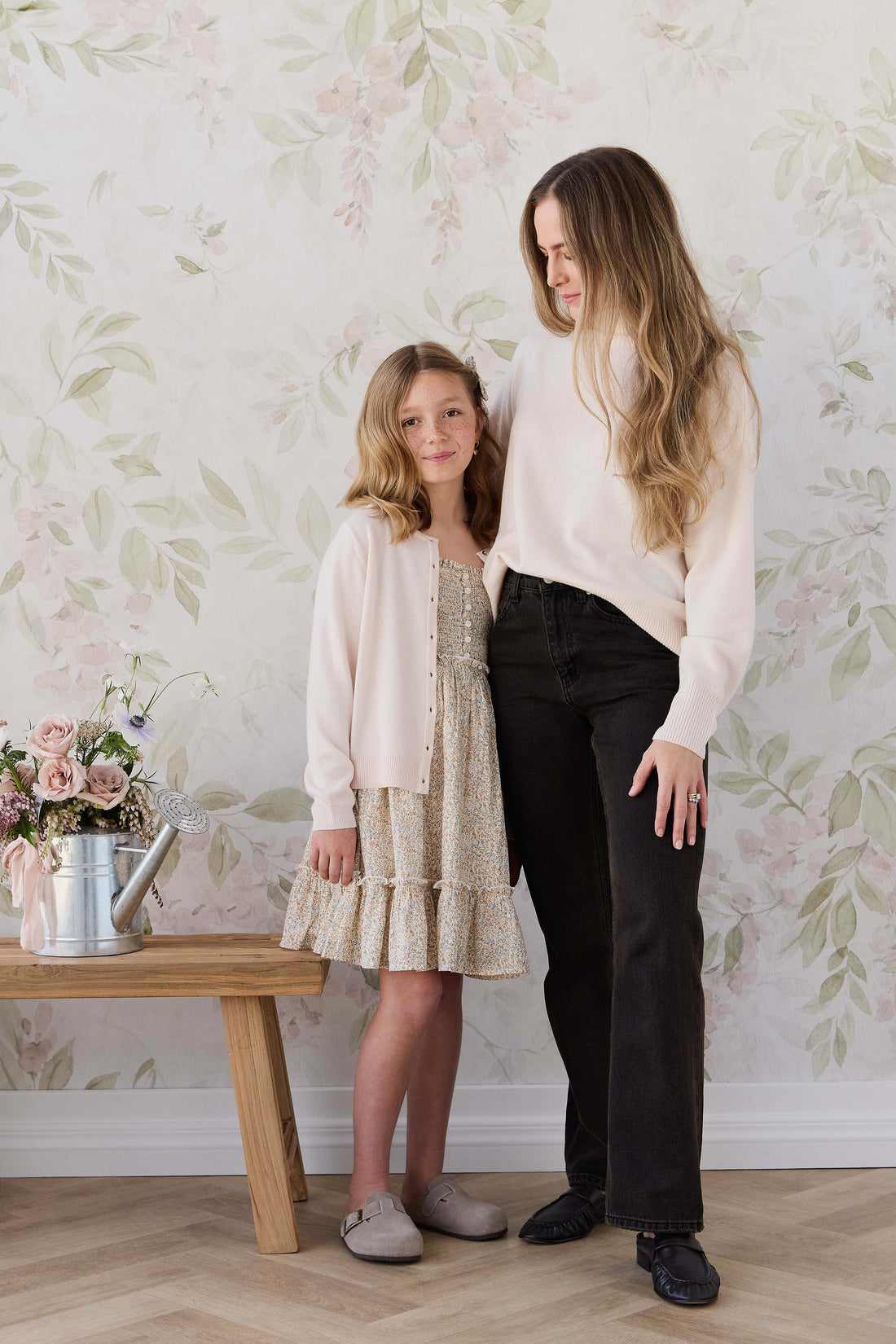 Merino Camille Cardigan - White Rabbit Childrens Cardigan from Jamie Kay NZ