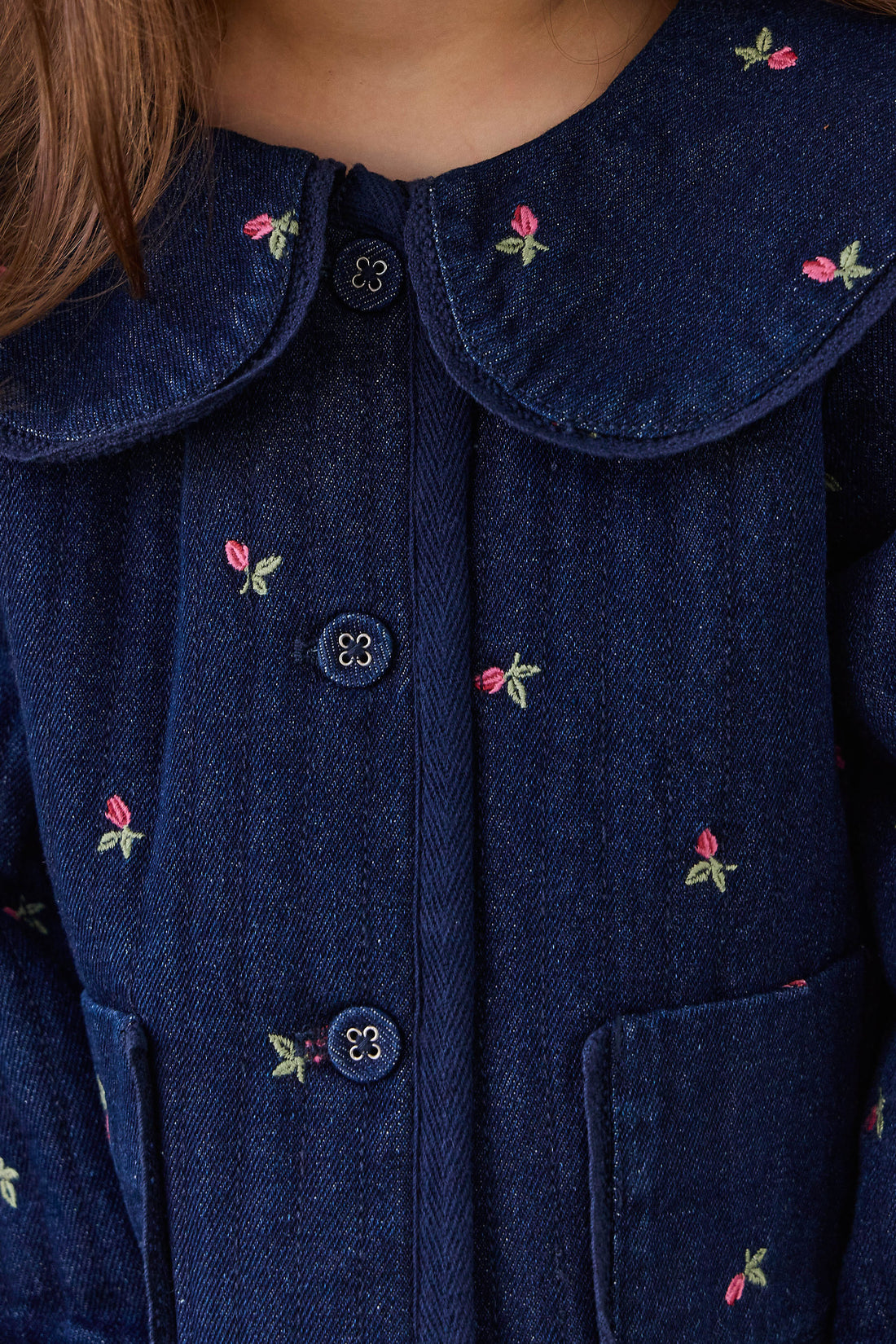 Gracen Jacket - Rosebud Denim Childrens Jacket from Jamie Kay NZ