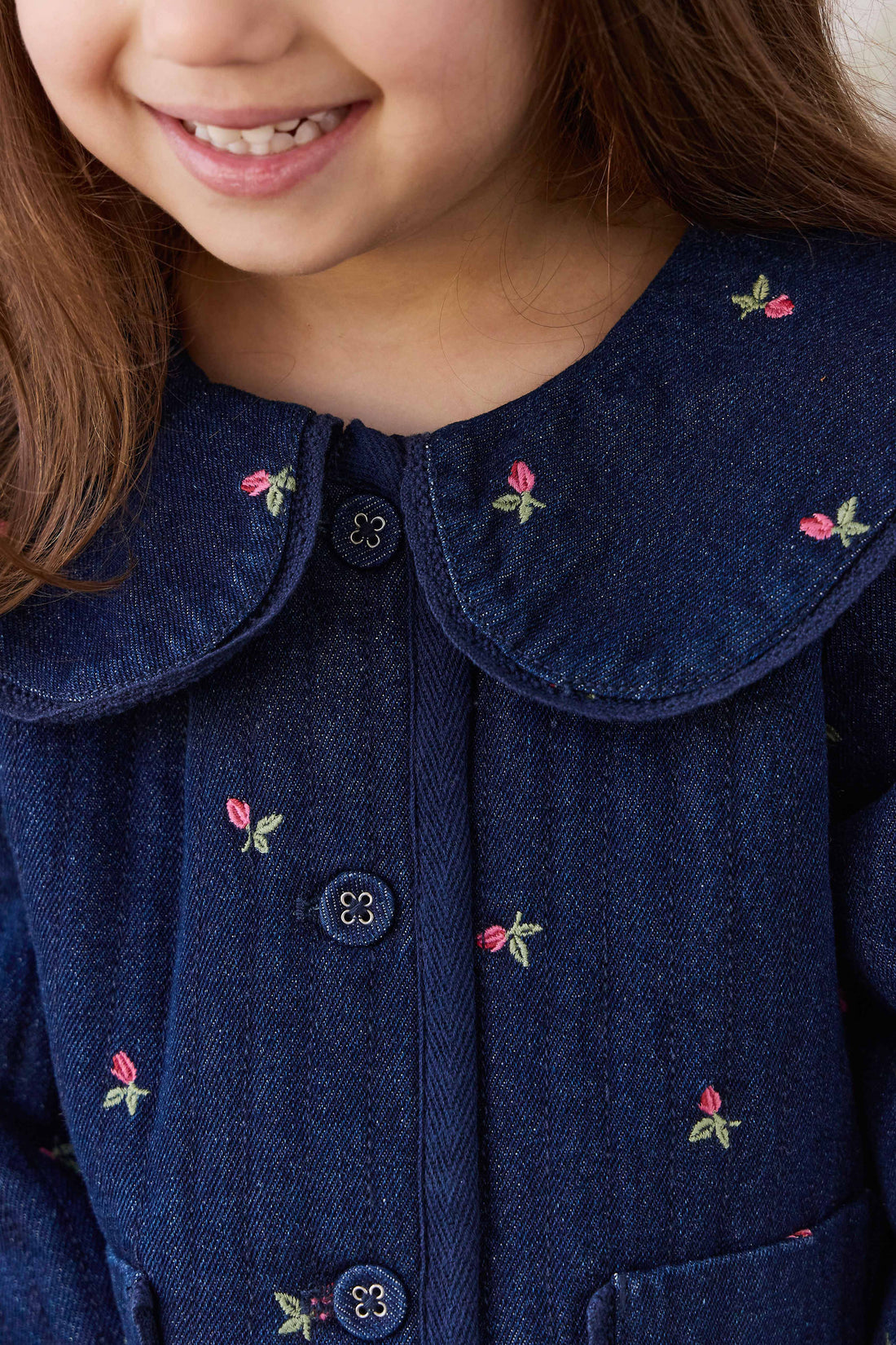 Gracen Jacket - Rosebud Denim Childrens Jacket from Jamie Kay NZ