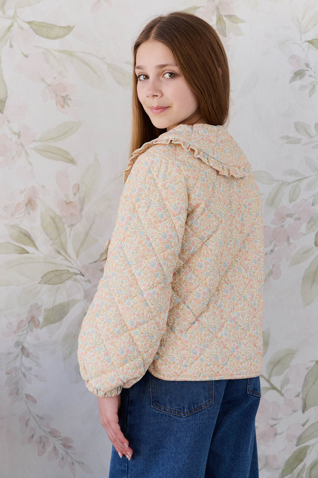 Hartlen Jacket - Tully Peach Childrens Jacket from Jamie Kay NZ