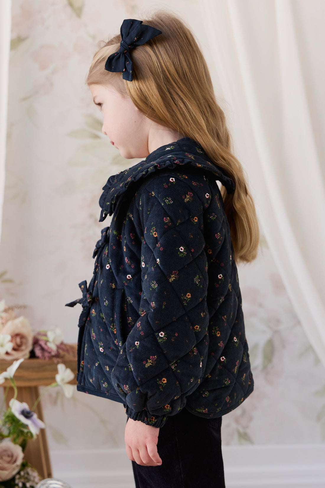 Hartlen Jacket - Eloise Navy Childrens Jacket from Jamie Kay NZ