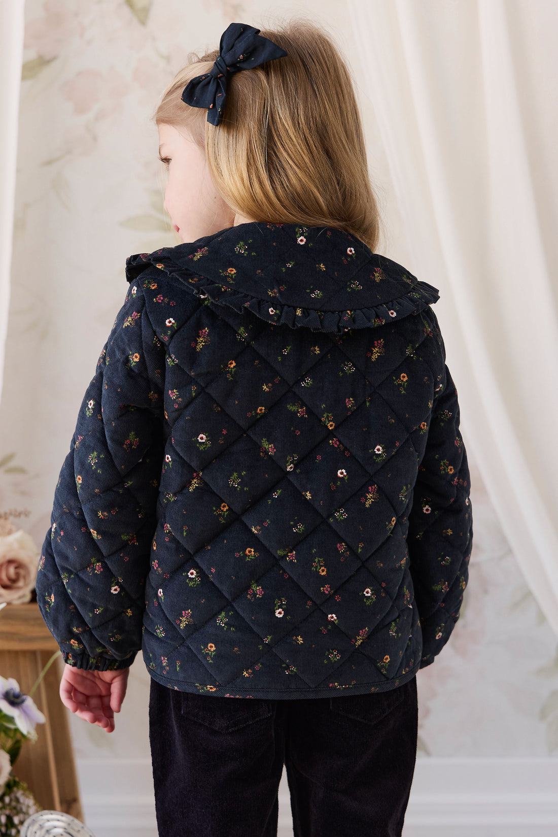 Hartlen Jacket - Eloise Navy Childrens Jacket from Jamie Kay NZ
