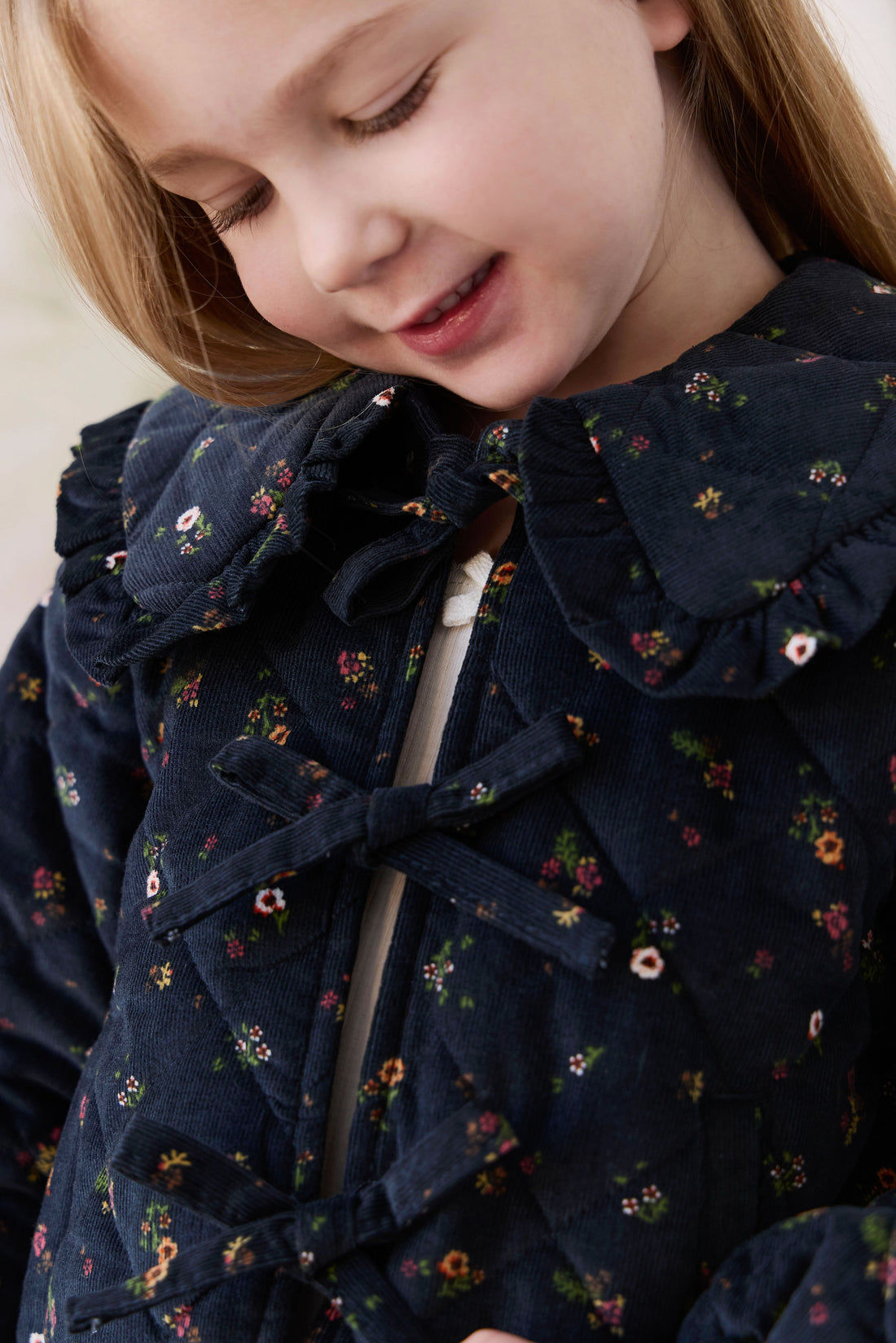 Hartlen Jacket - Eloise Navy Childrens Jacket from Jamie Kay NZ