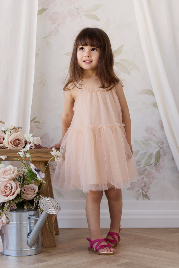 Nylah Dress - French Vanilla Childrens Dress from Jamie Kay NZ