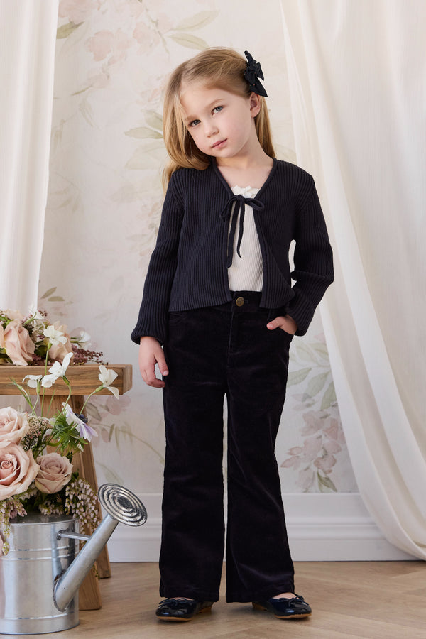 Gracen Pincord Pant - Eclipse Childrens Pants from Jamie Kay NZ