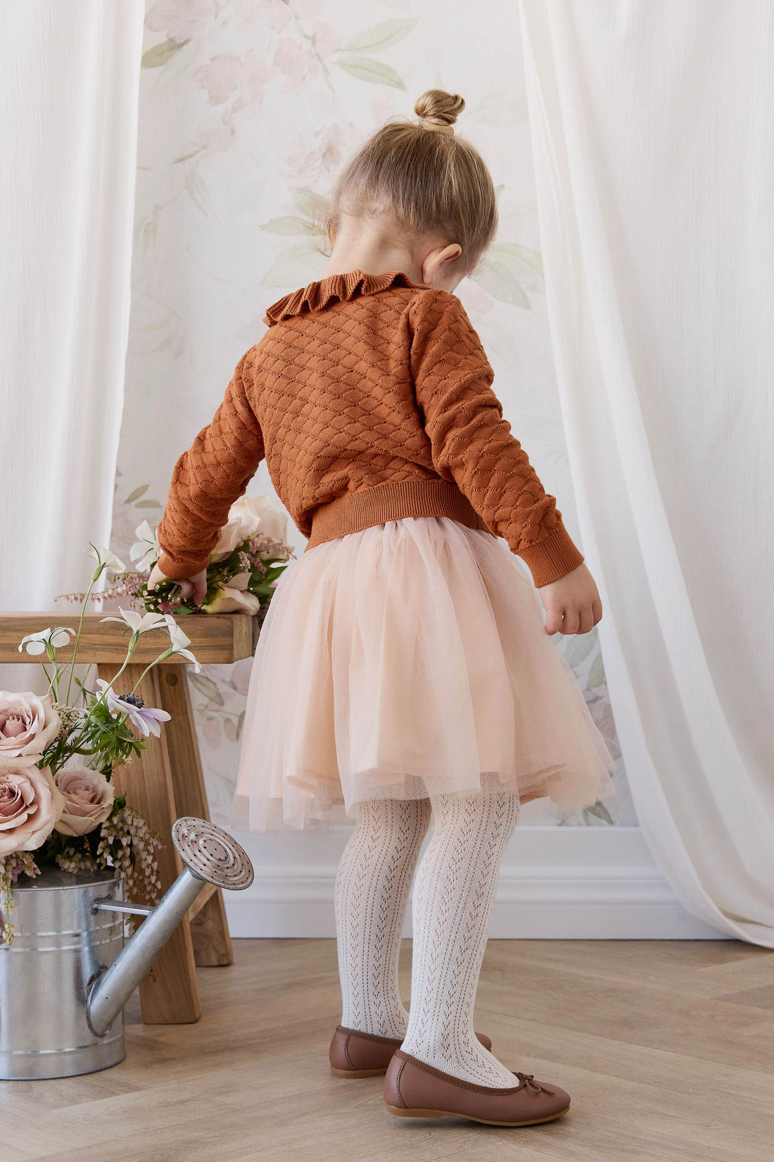 Lucille Skirt - French Vanilla Childrens Skirt from Jamie Kay NZ