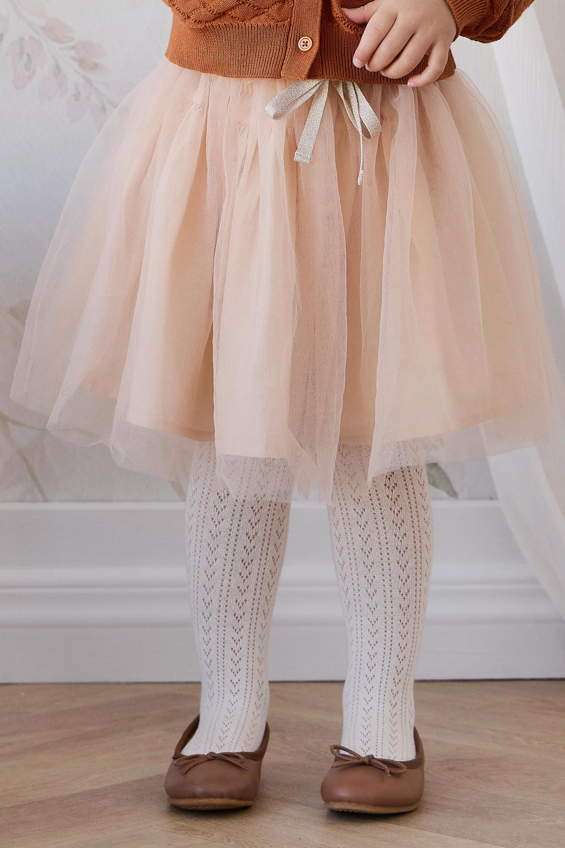 Lucille Skirt - French Vanilla Childrens Skirt from Jamie Kay NZ