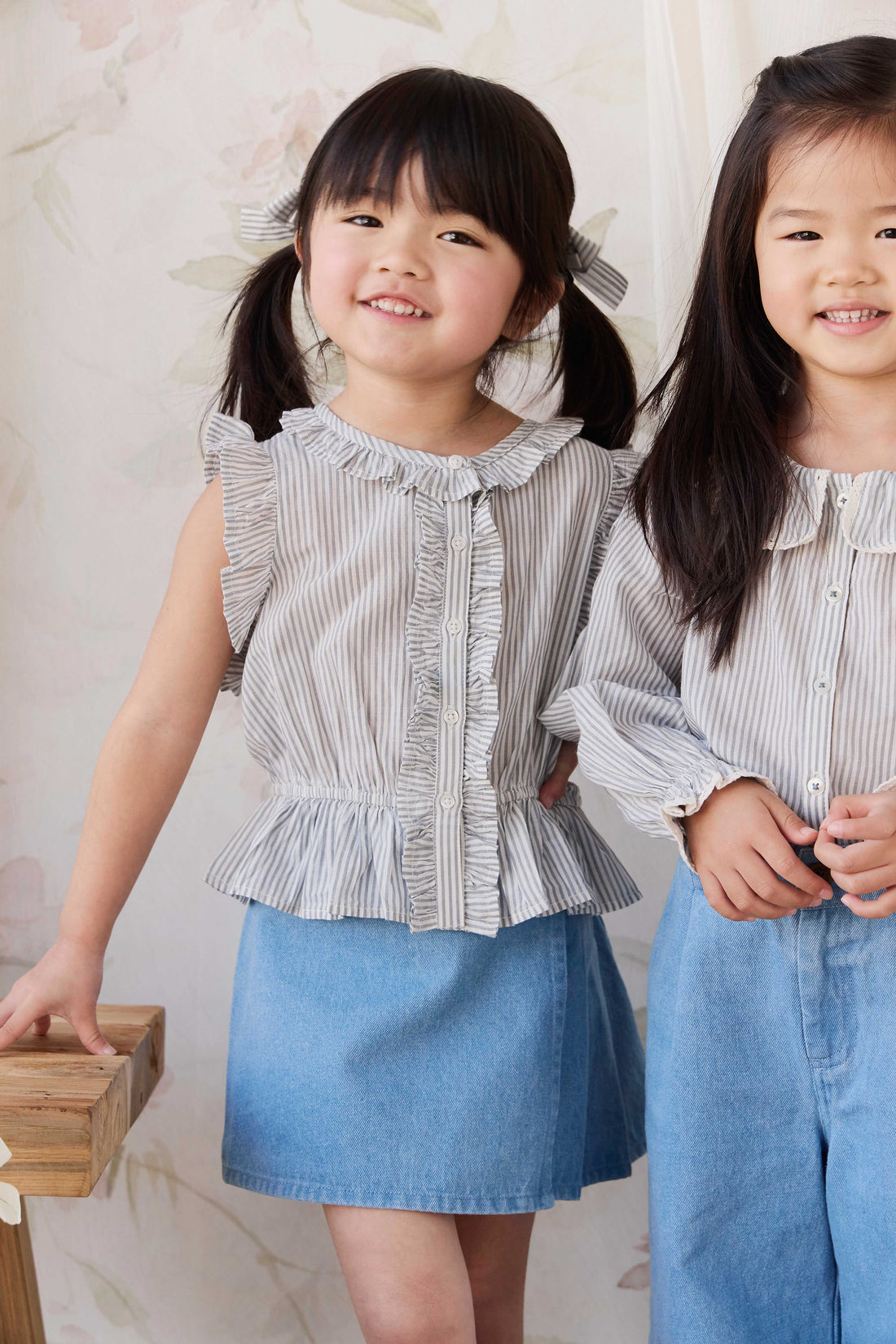 Beatrice Skirt - Lake Denim Childrens Skirt from Jamie Kay NZ