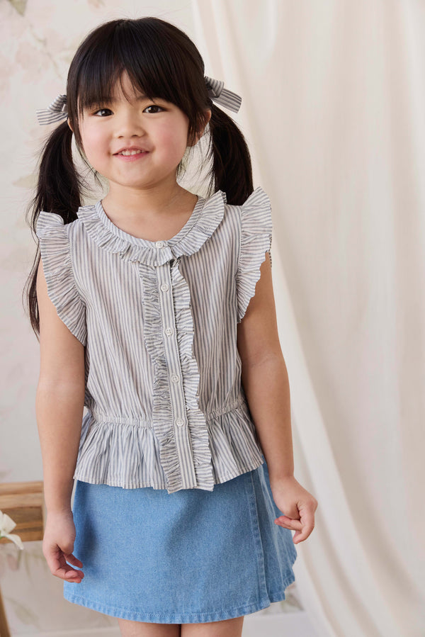Beatrice Skirt - Lake Denim Childrens Skirt from Jamie Kay NZ