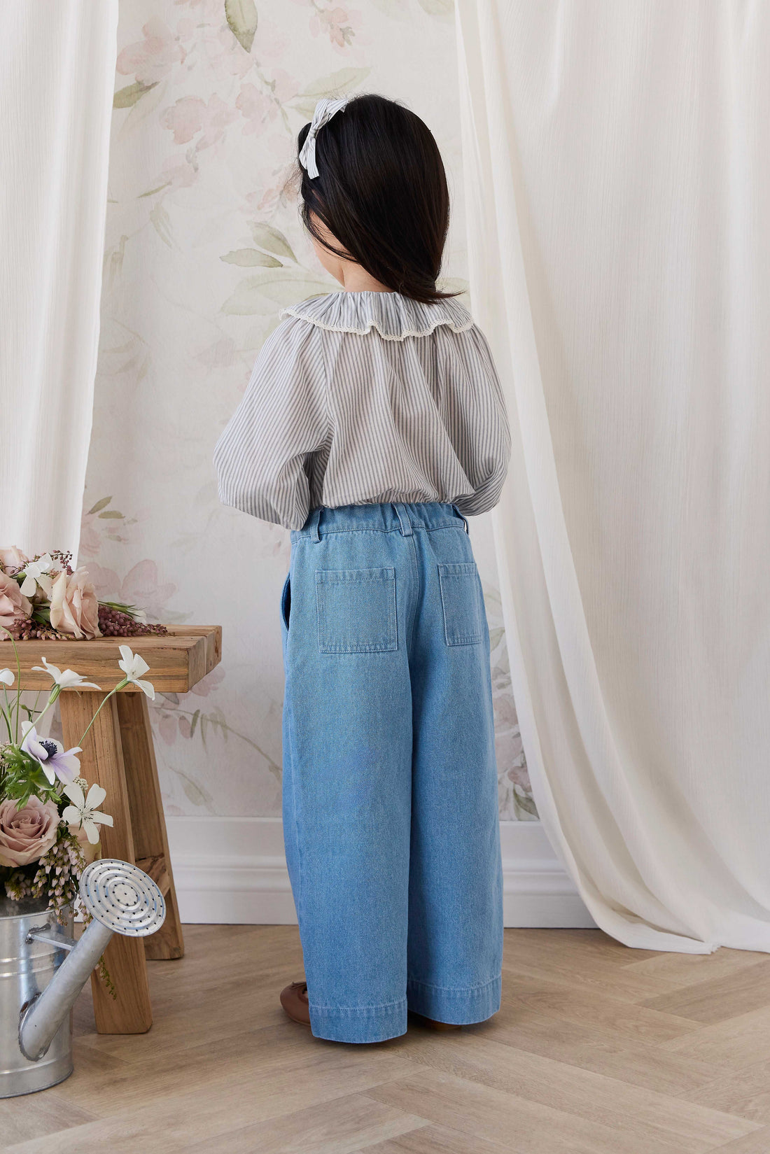 Calianna Pant - Lake Denim Childrens Pants from Jamie Kay NZ