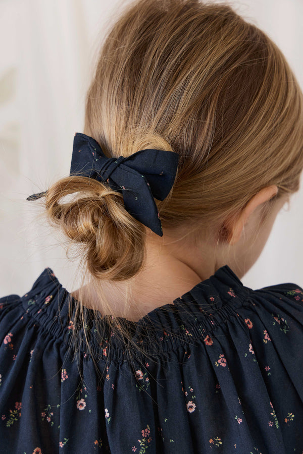 Dovie Bow - Eloise Navy Childrens Bow from Jamie Kay NZ